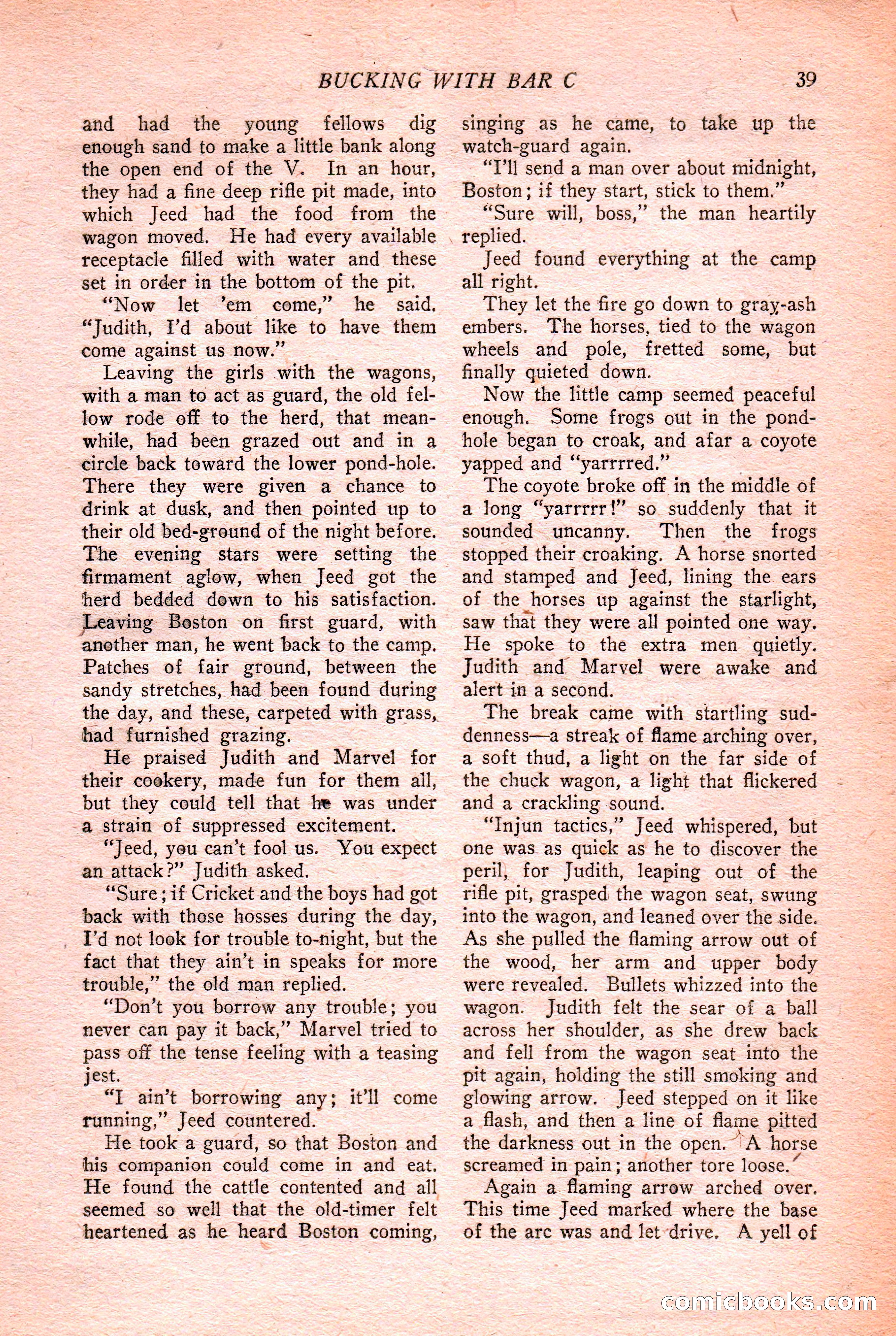 Western Story Magazine Cover — page 41 of 148
