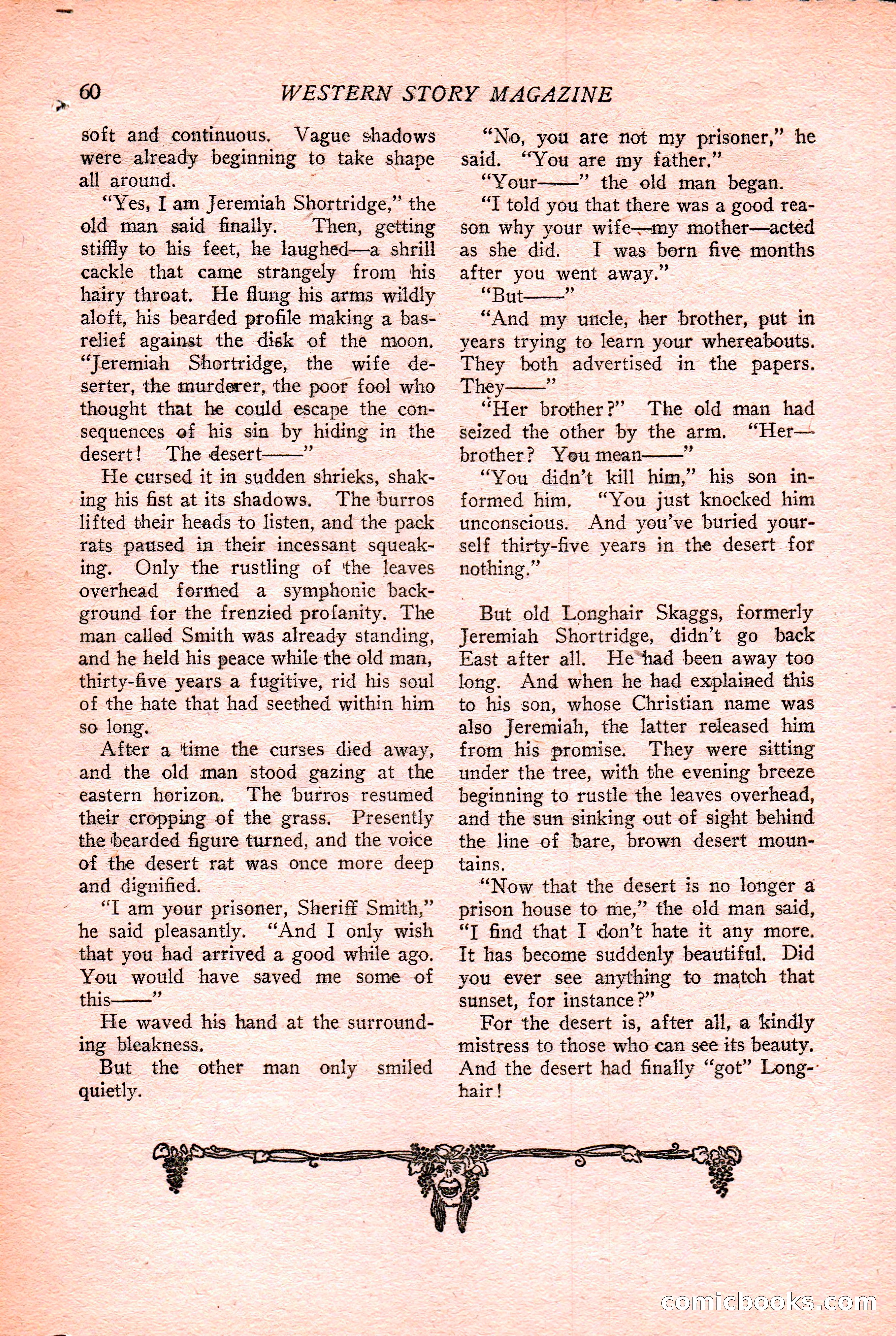 Western Story Magazine Cover — page 62 of 148