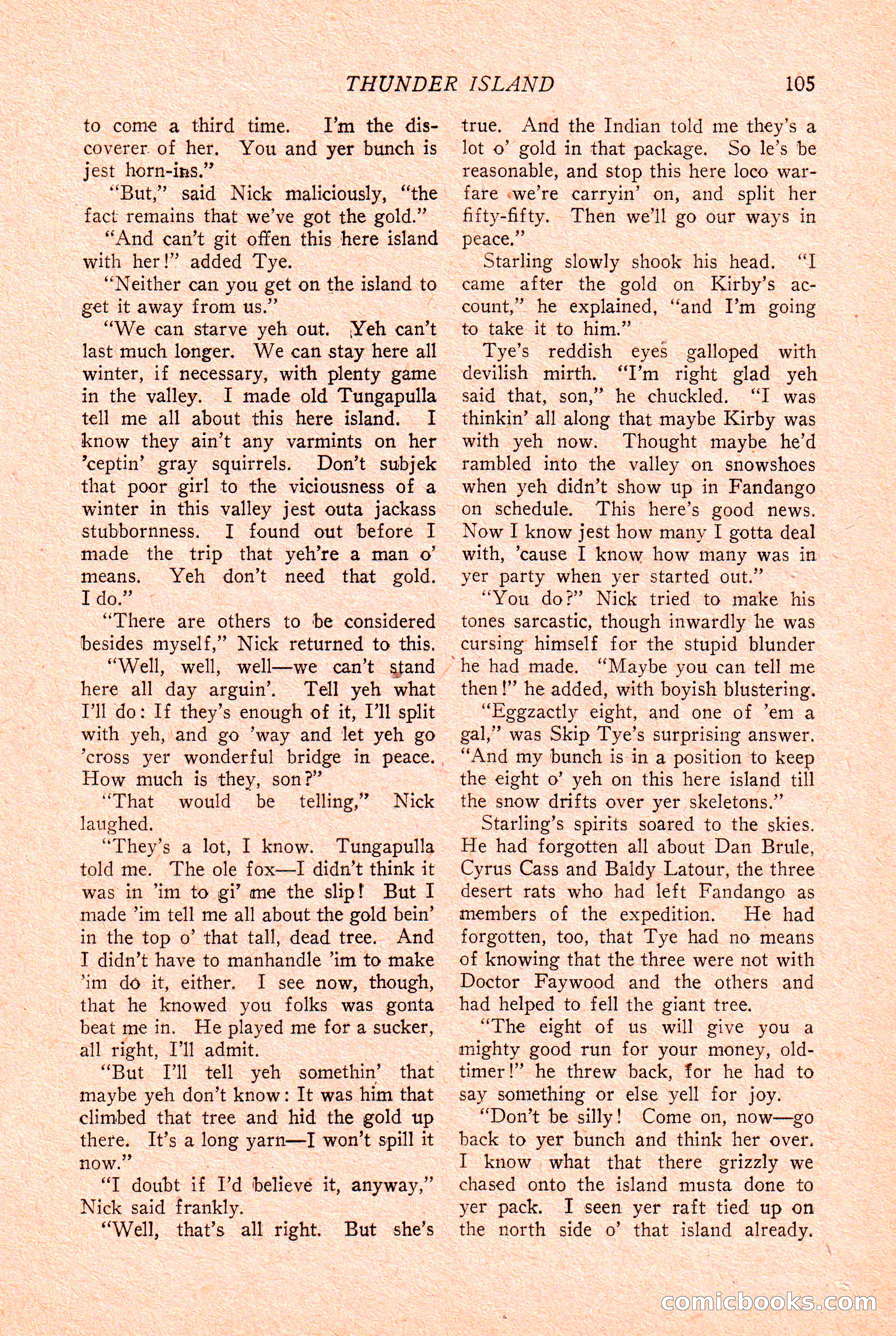 Western Story Magazine Cover — page 107 of 148