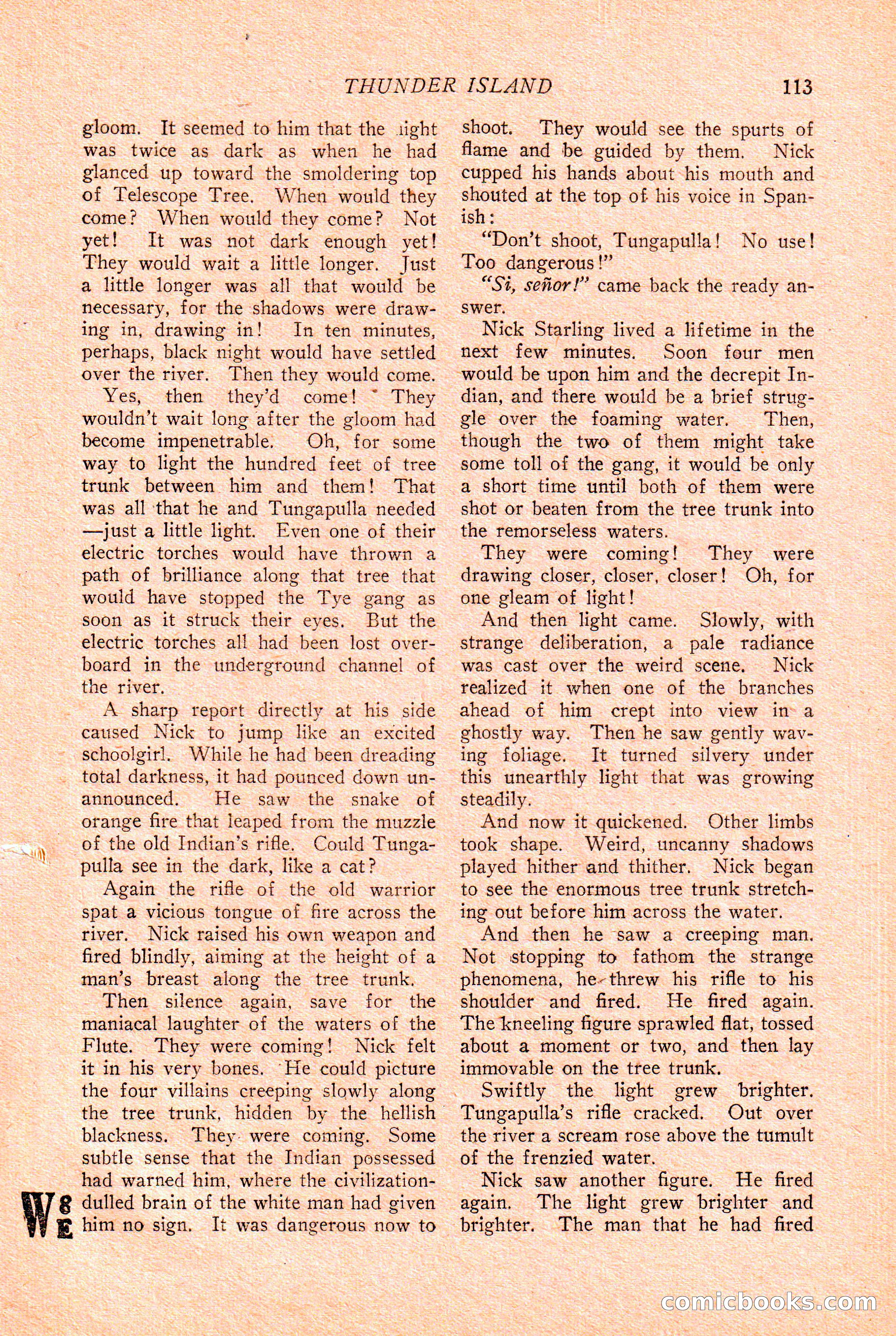 Western Story Magazine Cover — page 115 of 148