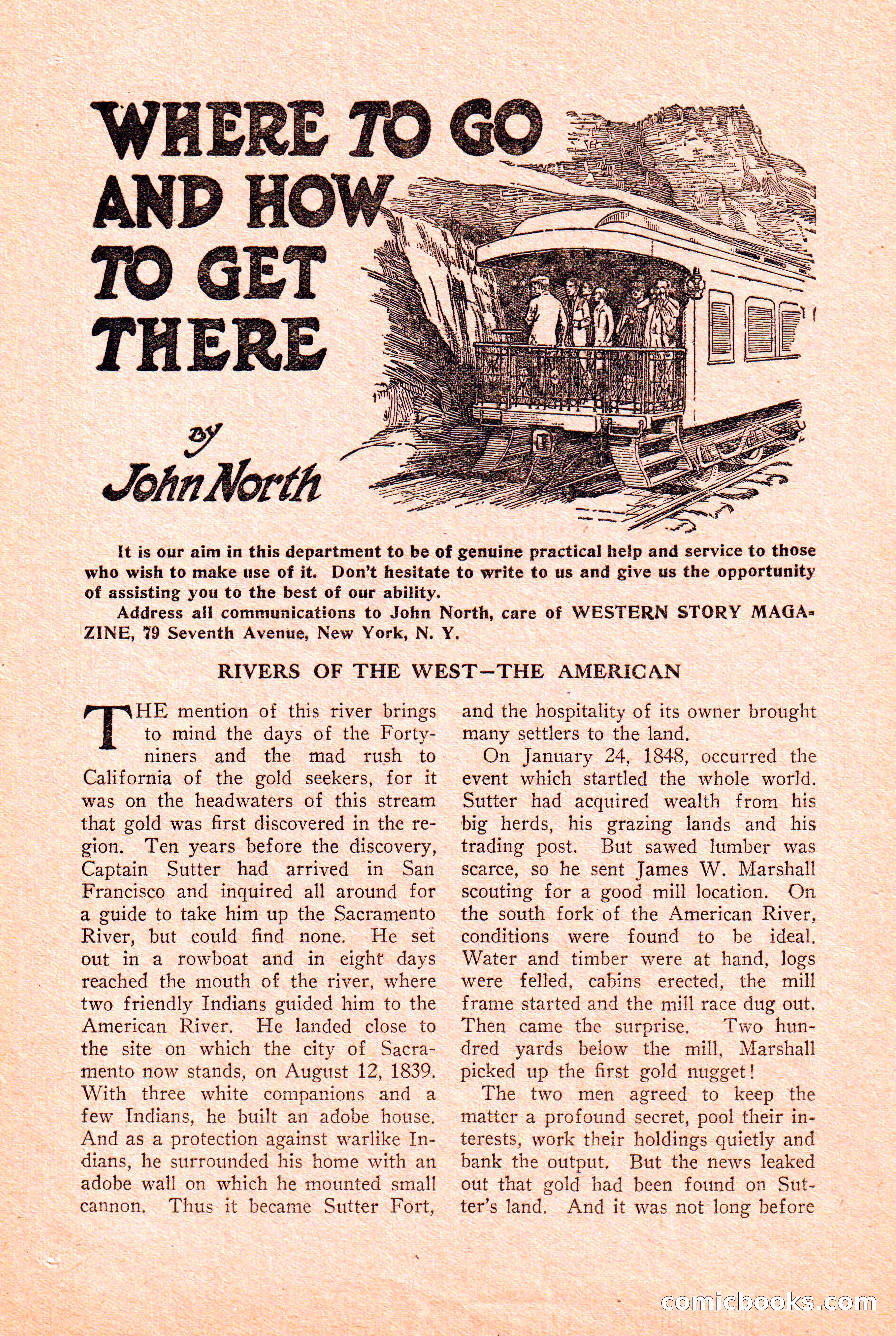 Western Story Magazine Cover — page 140 of 148