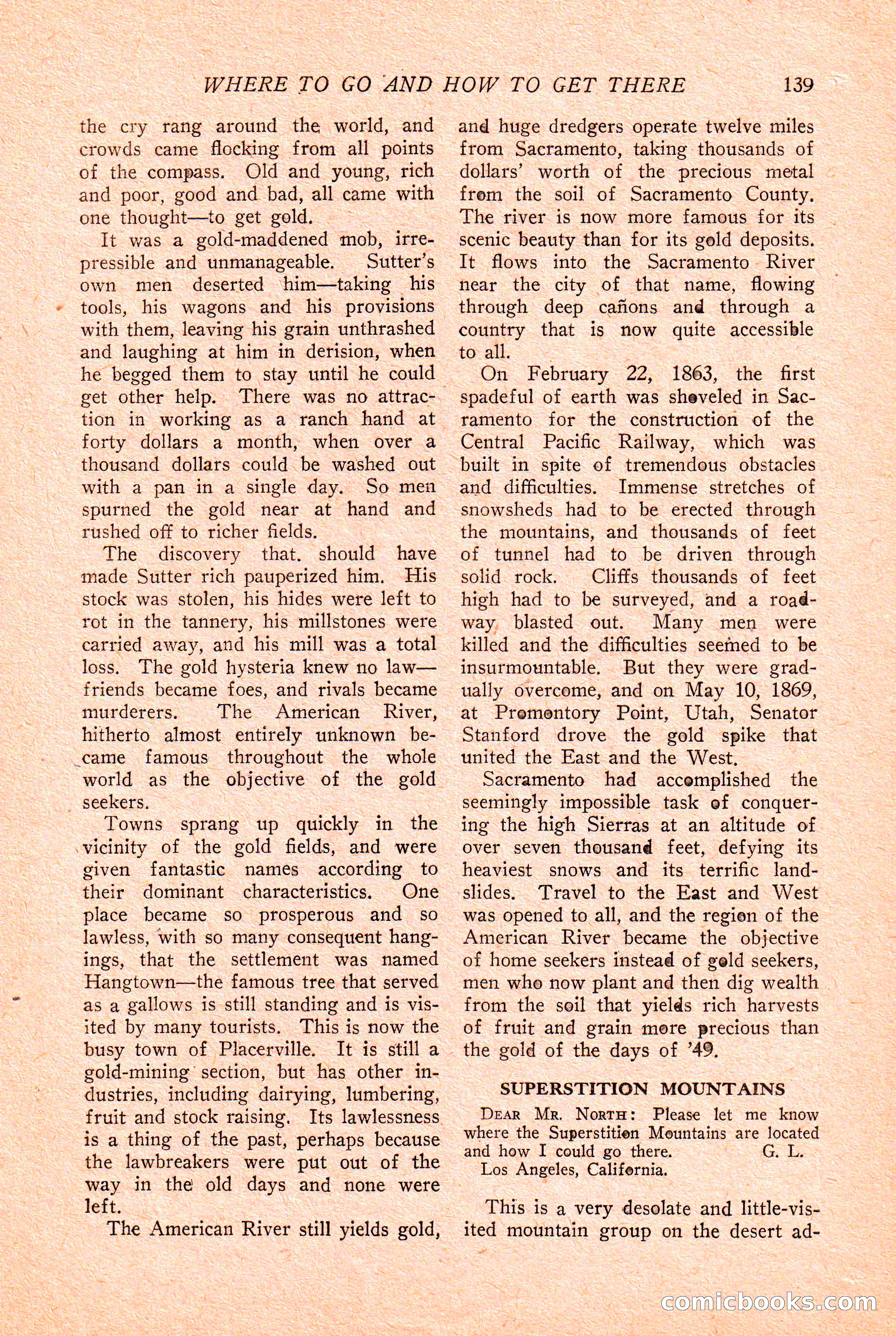 Western Story Magazine Cover — page 141 of 148