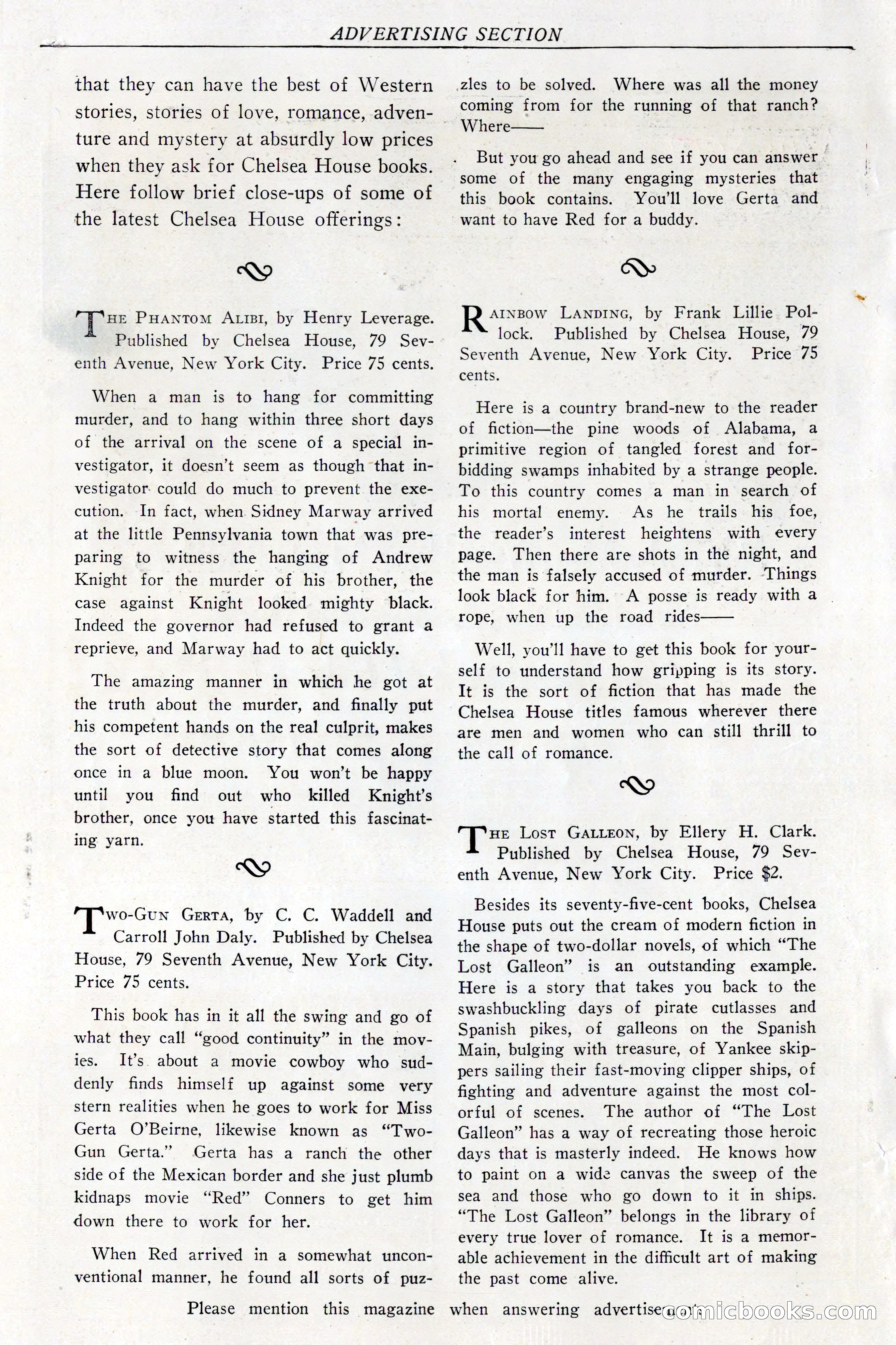 Western Story Magazine, February 5, 1927 — page 8 of 172