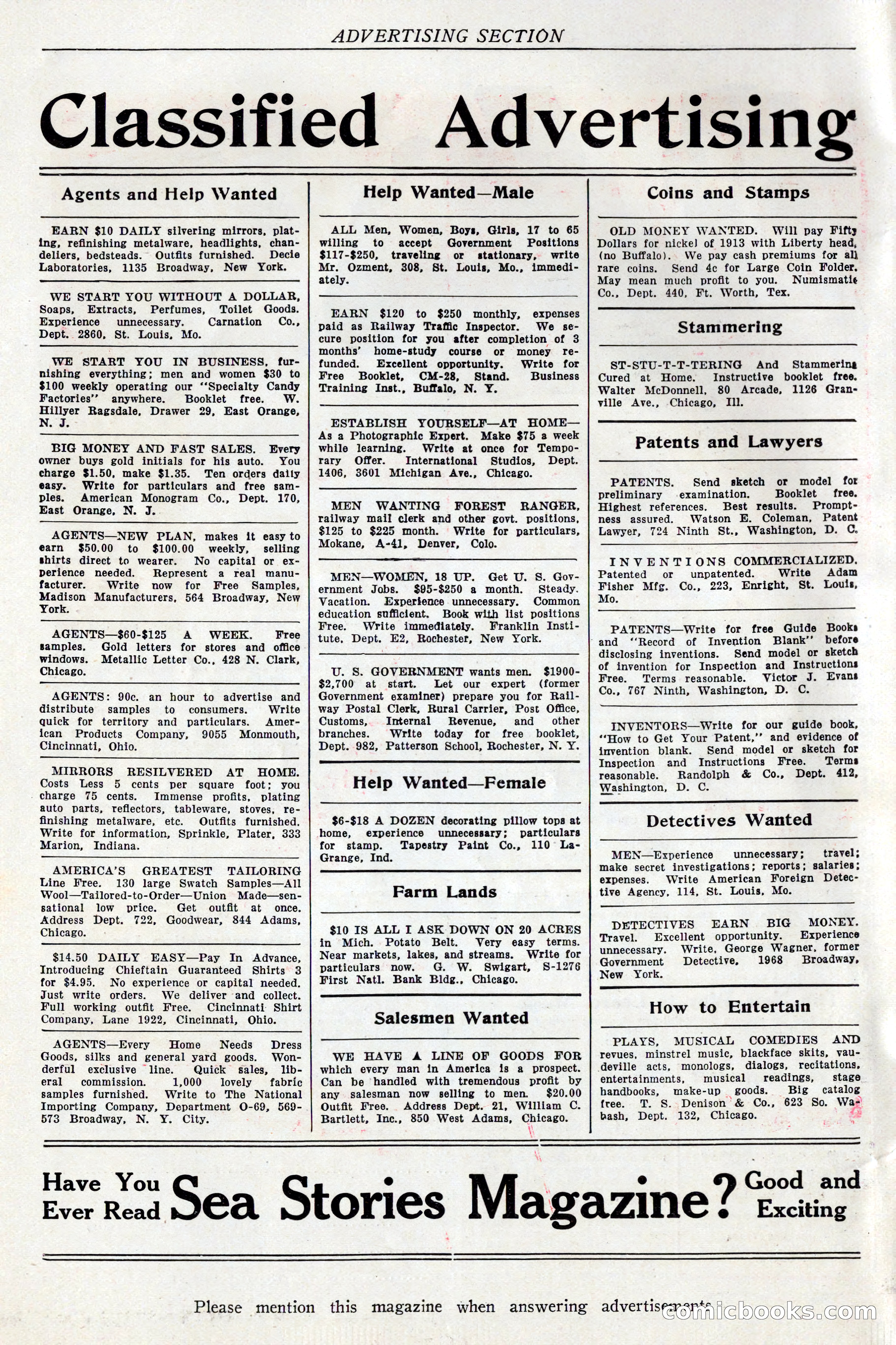 Western Story Magazine, February 5, 1927 — page 12 of 172