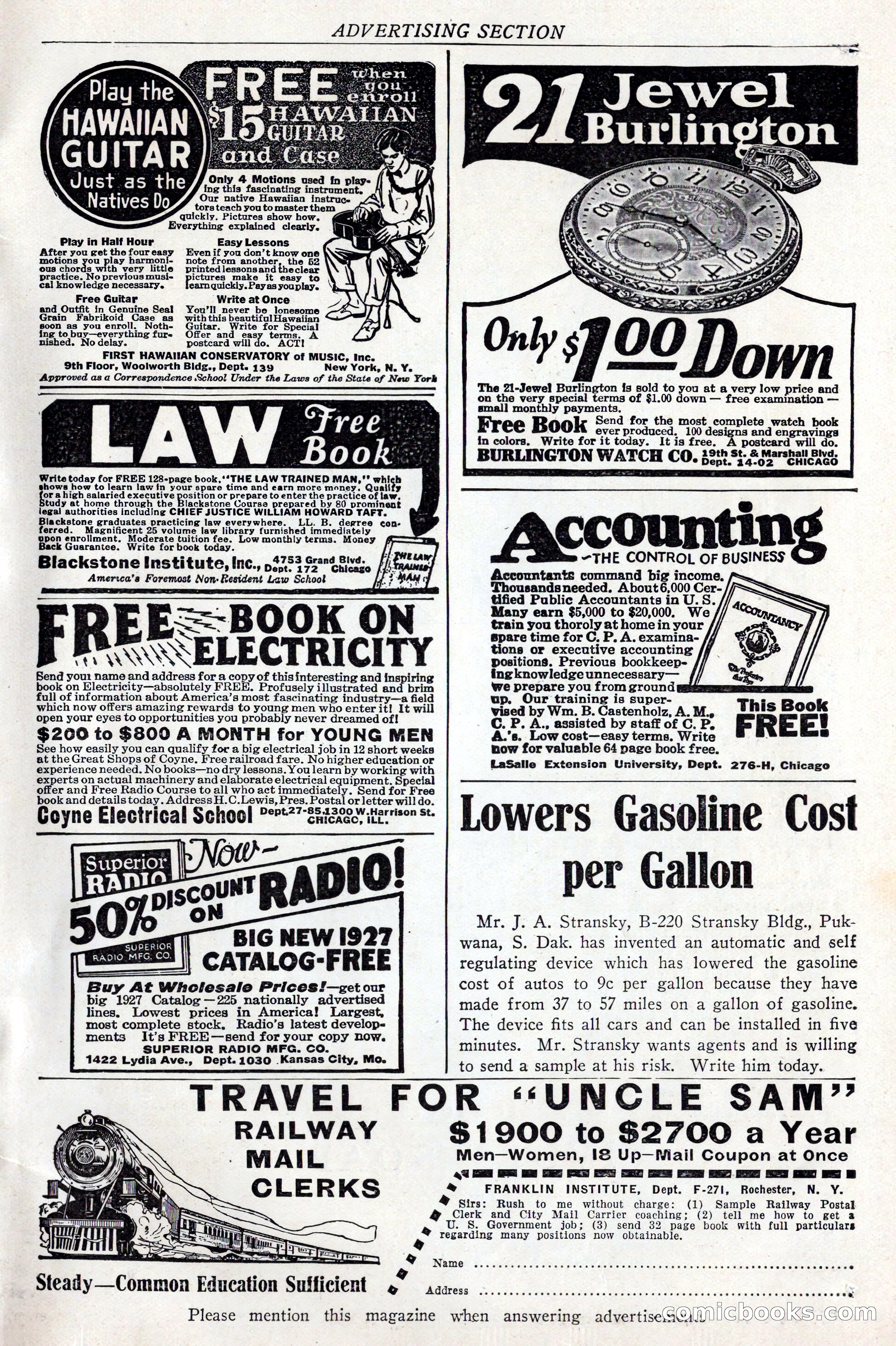 Western Story Magazine, February 5, 1927 — page 17 of 172
