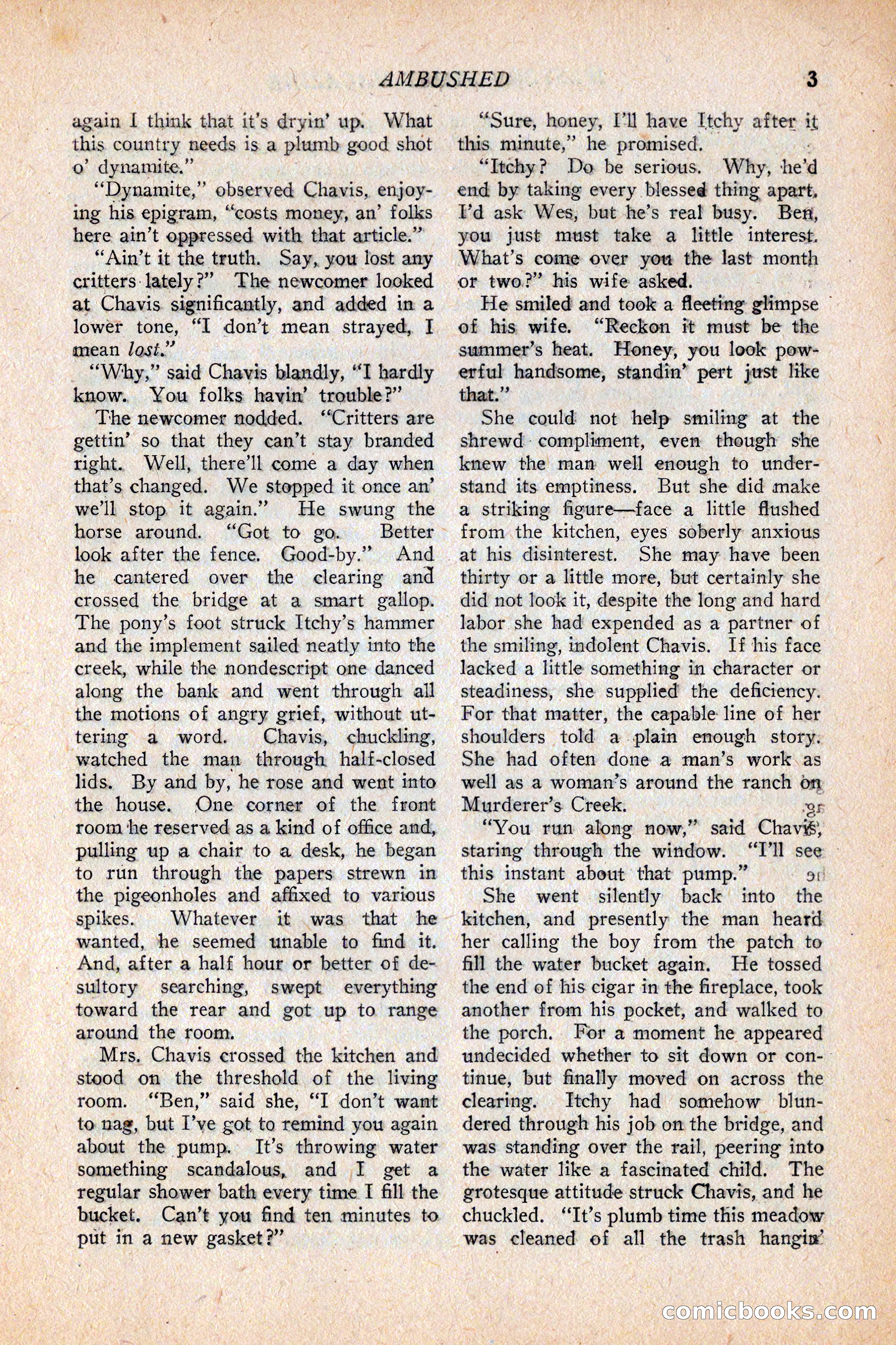 Western Story Magazine, February 5, 1927 — page 21 of 172