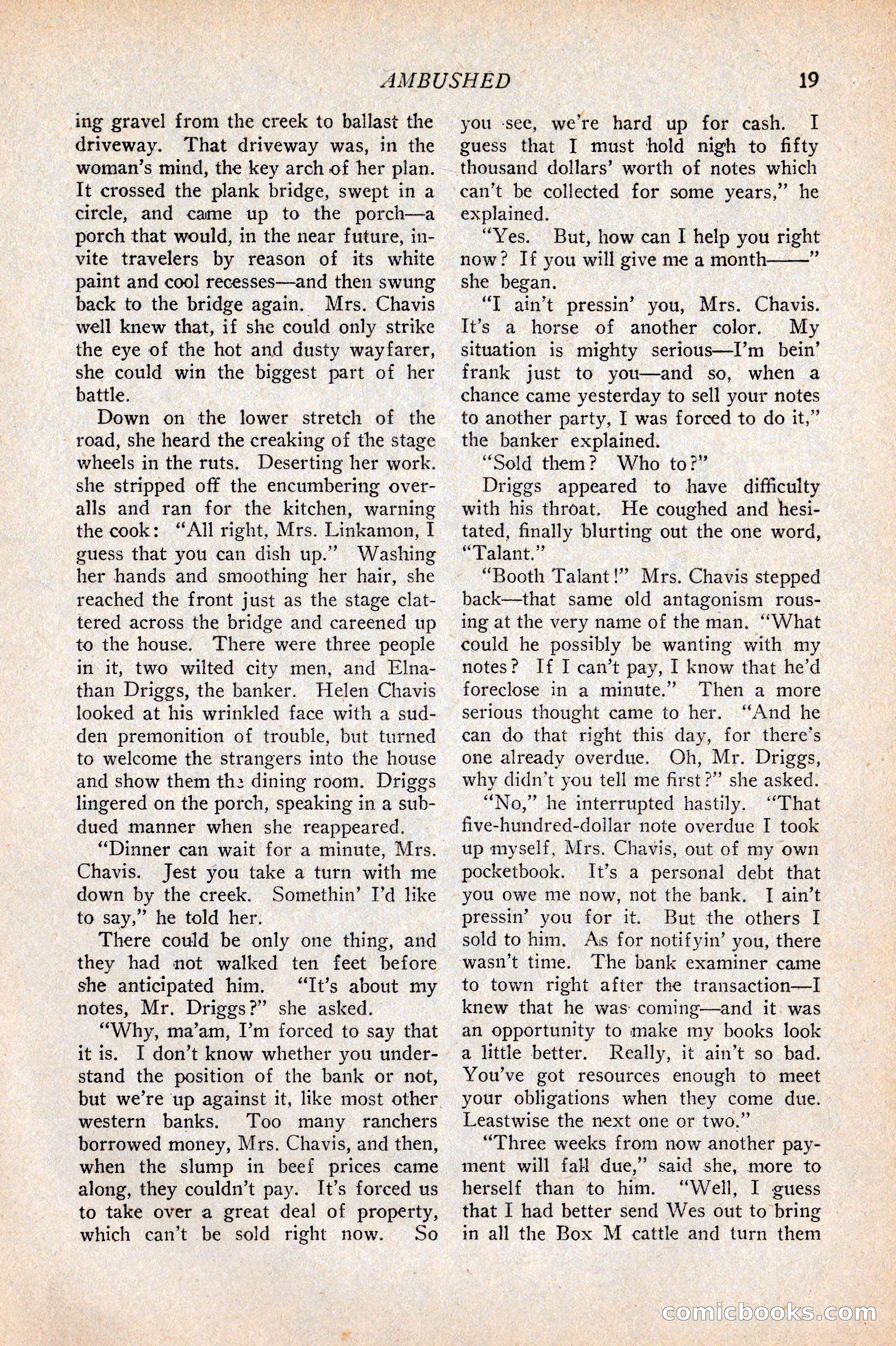 Western Story Magazine, February 5, 1927 — page 37 of 172