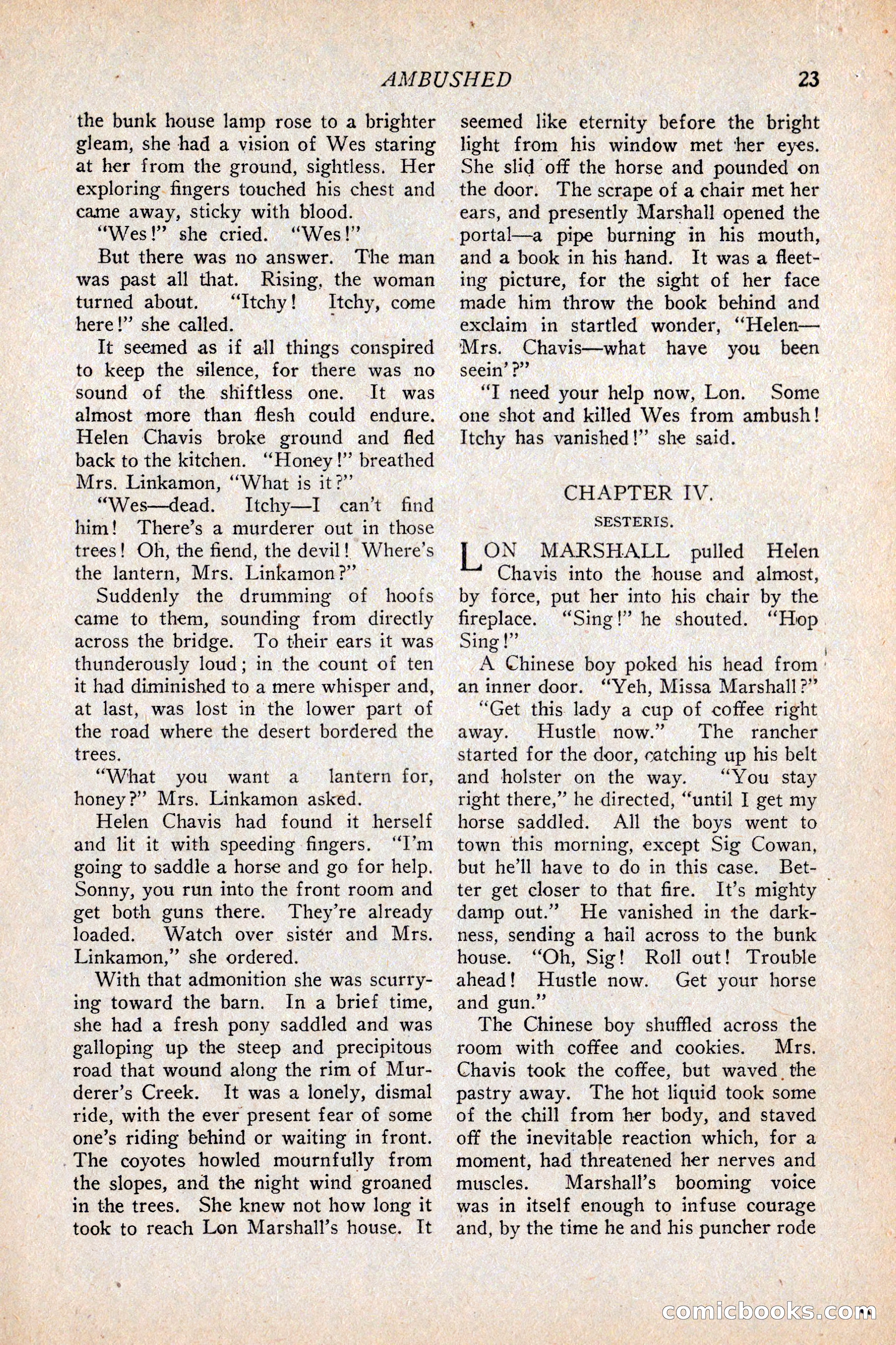 Western Story Magazine, February 5, 1927 — page 41 of 172