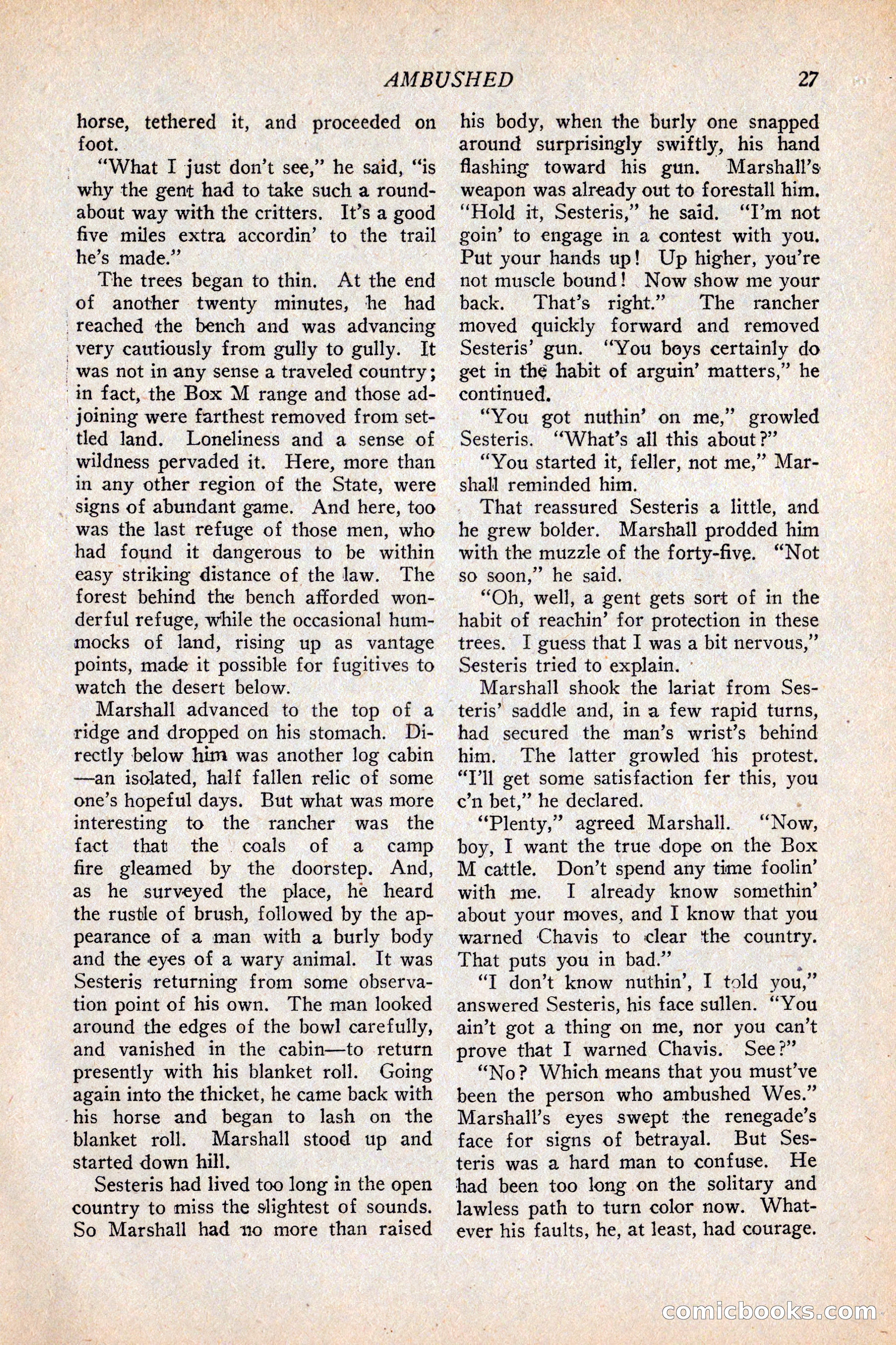 Western Story Magazine, February 5, 1927 — page 45 of 172