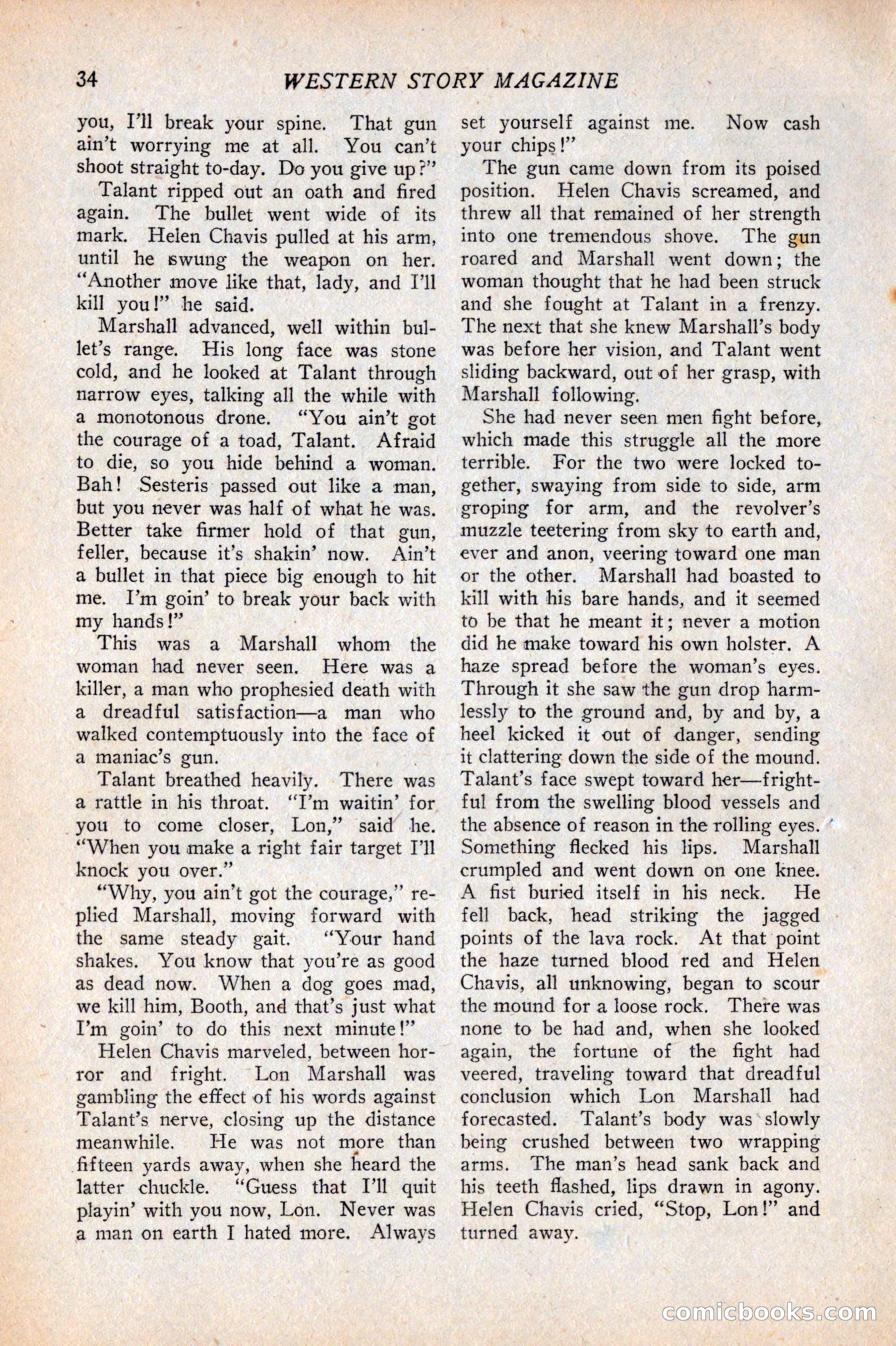 Western Story Magazine, February 5, 1927 — page 52 of 172
