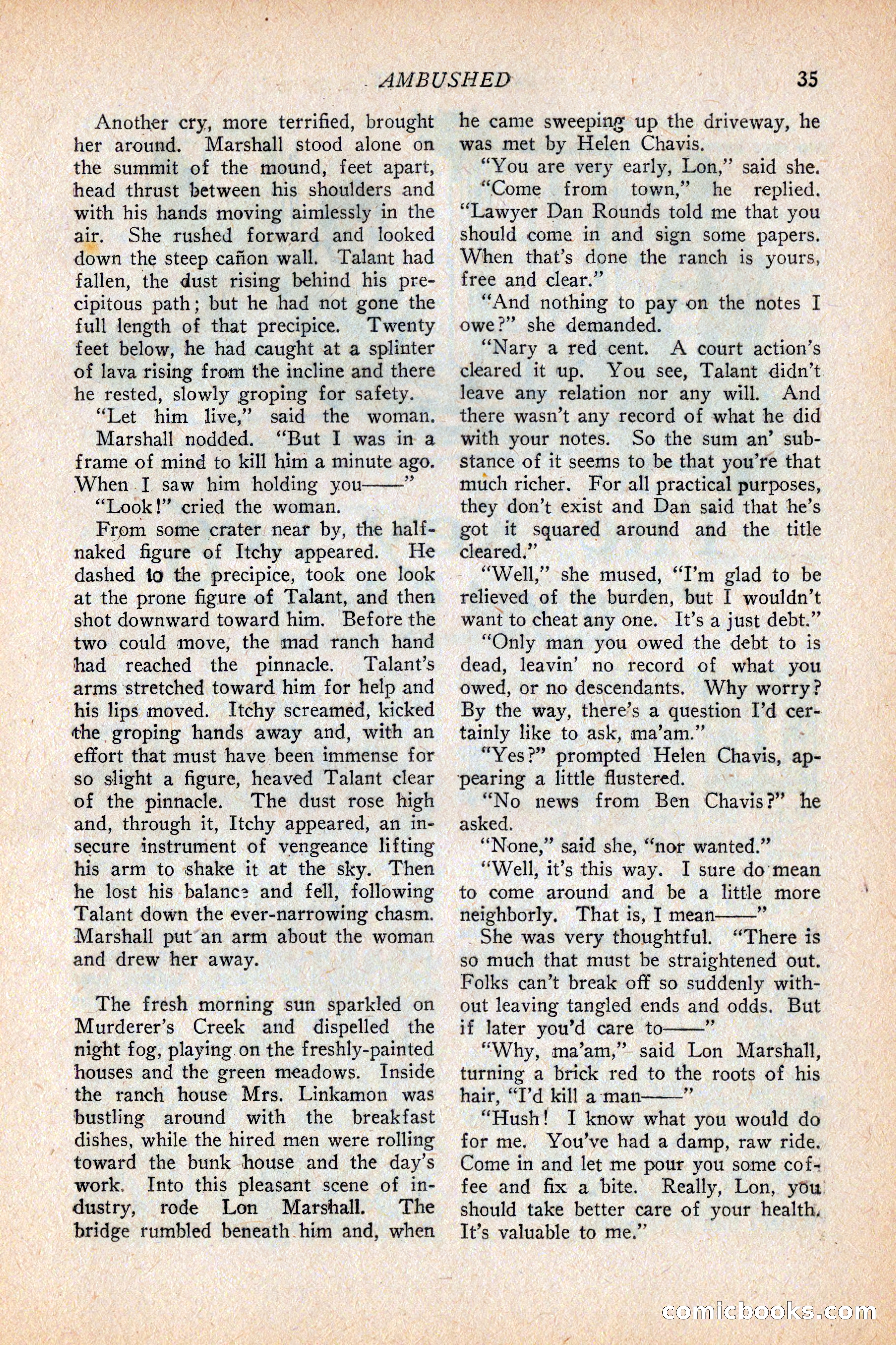Western Story Magazine, February 5, 1927 — page 53 of 172