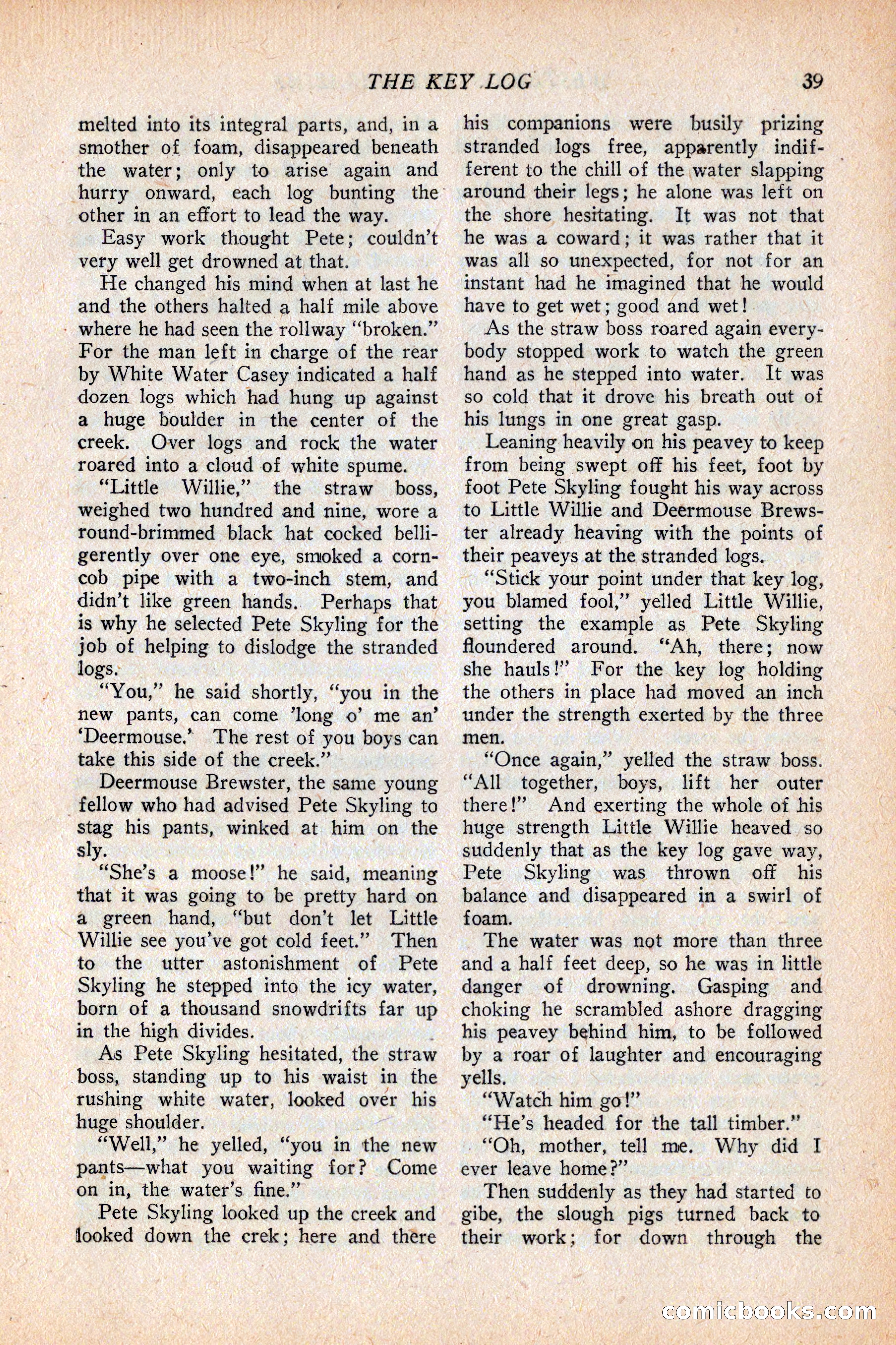 Western Story Magazine, February 5, 1927 — page 57 of 172