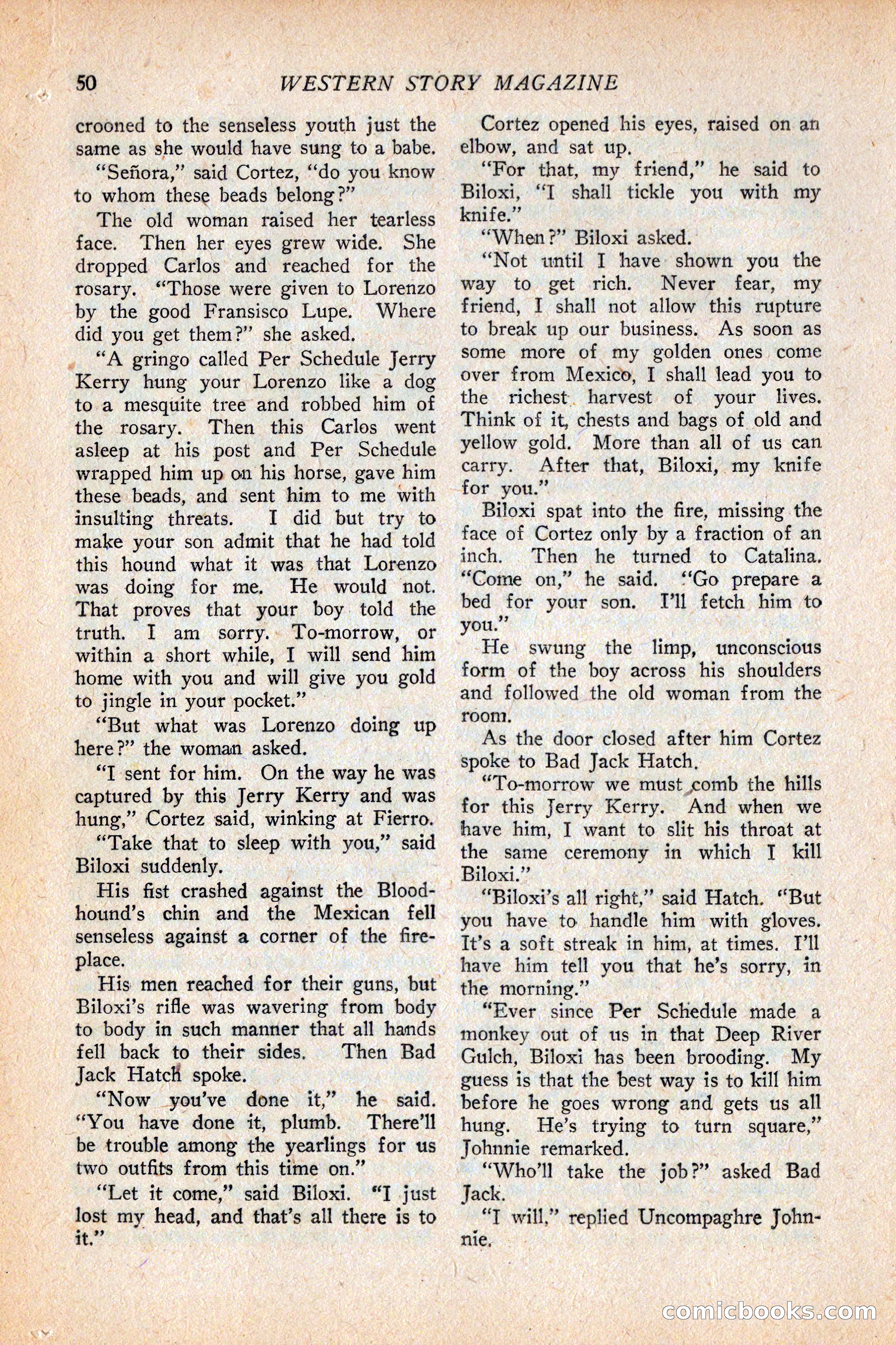 Western Story Magazine, February 5, 1927 — page 68 of 172