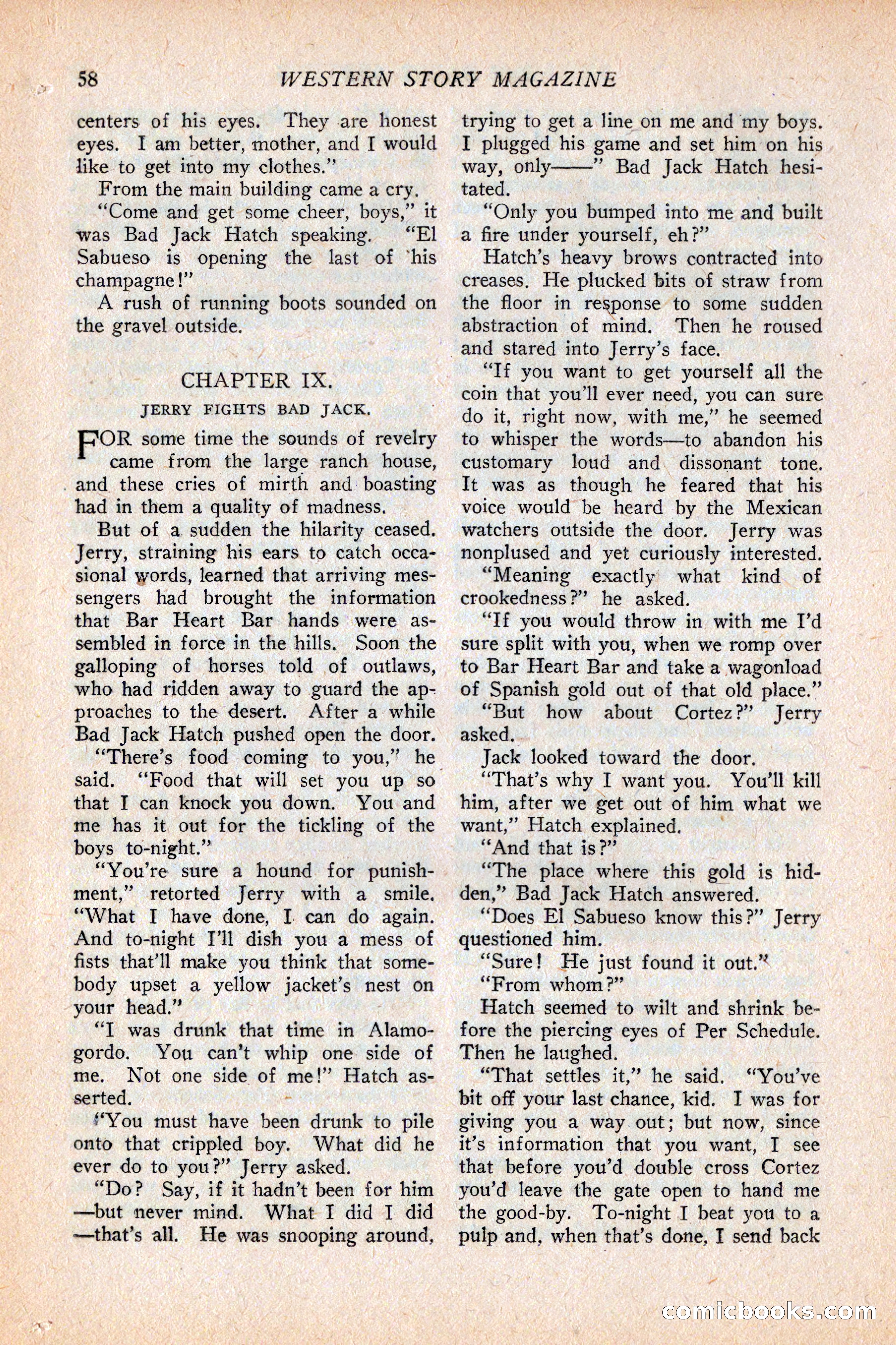 Western Story Magazine, February 5, 1927 — page 76 of 172