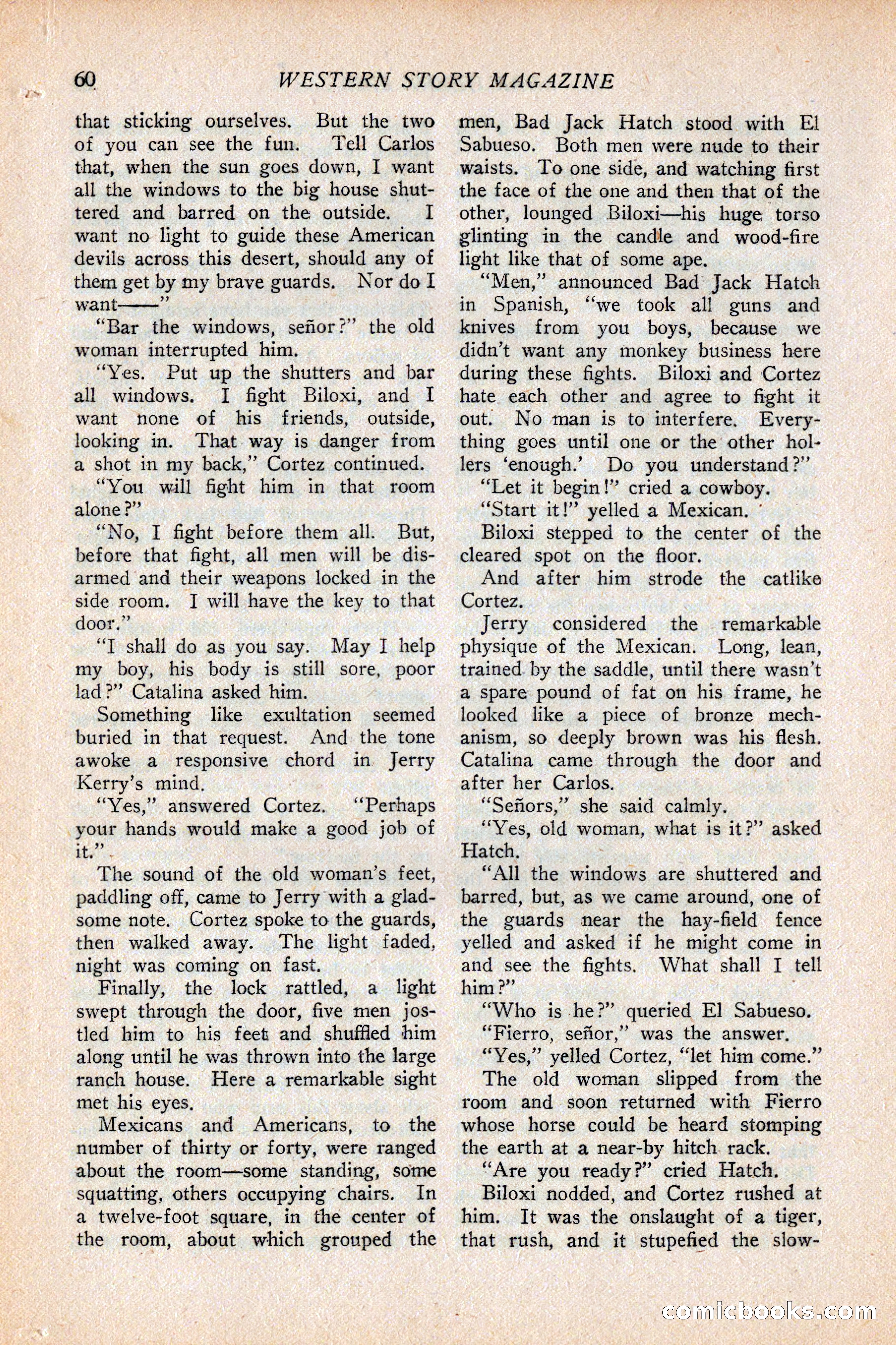 Western Story Magazine, February 5, 1927 — page 78 of 172