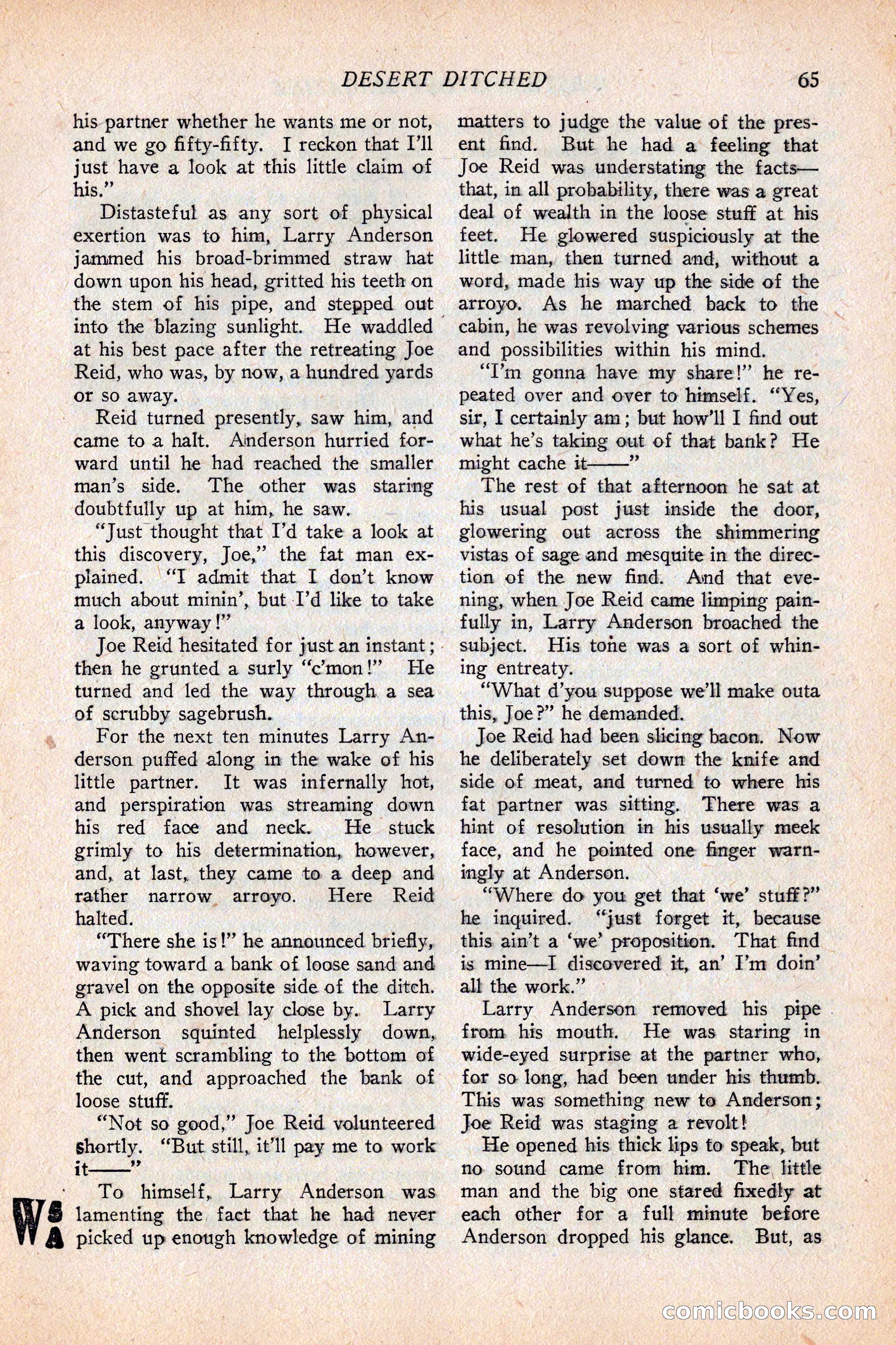 Western Story Magazine, February 5, 1927 — page 83 of 172