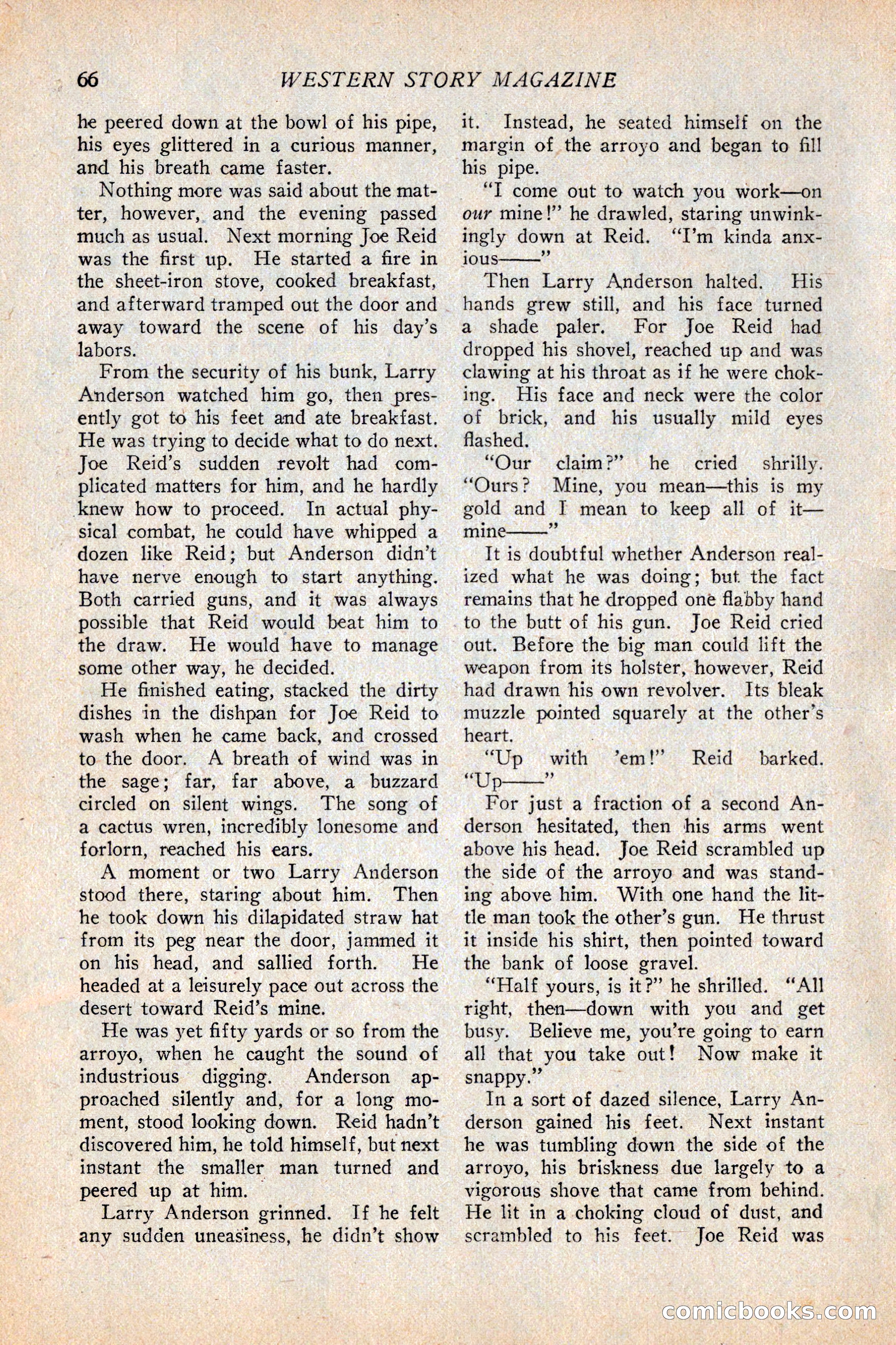 Western Story Magazine, February 5, 1927 — page 84 of 172