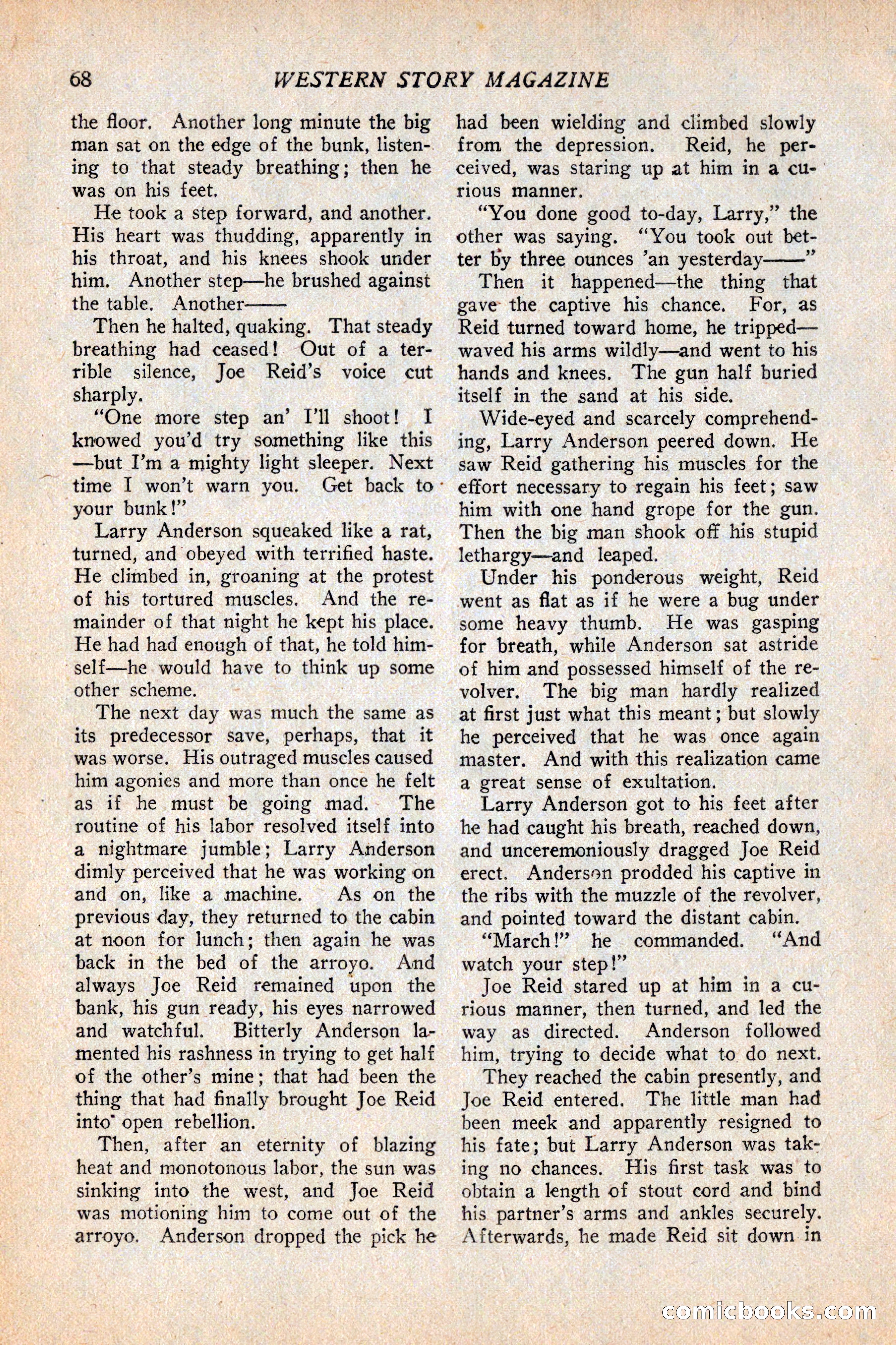 Western Story Magazine, February 5, 1927 — page 86 of 172