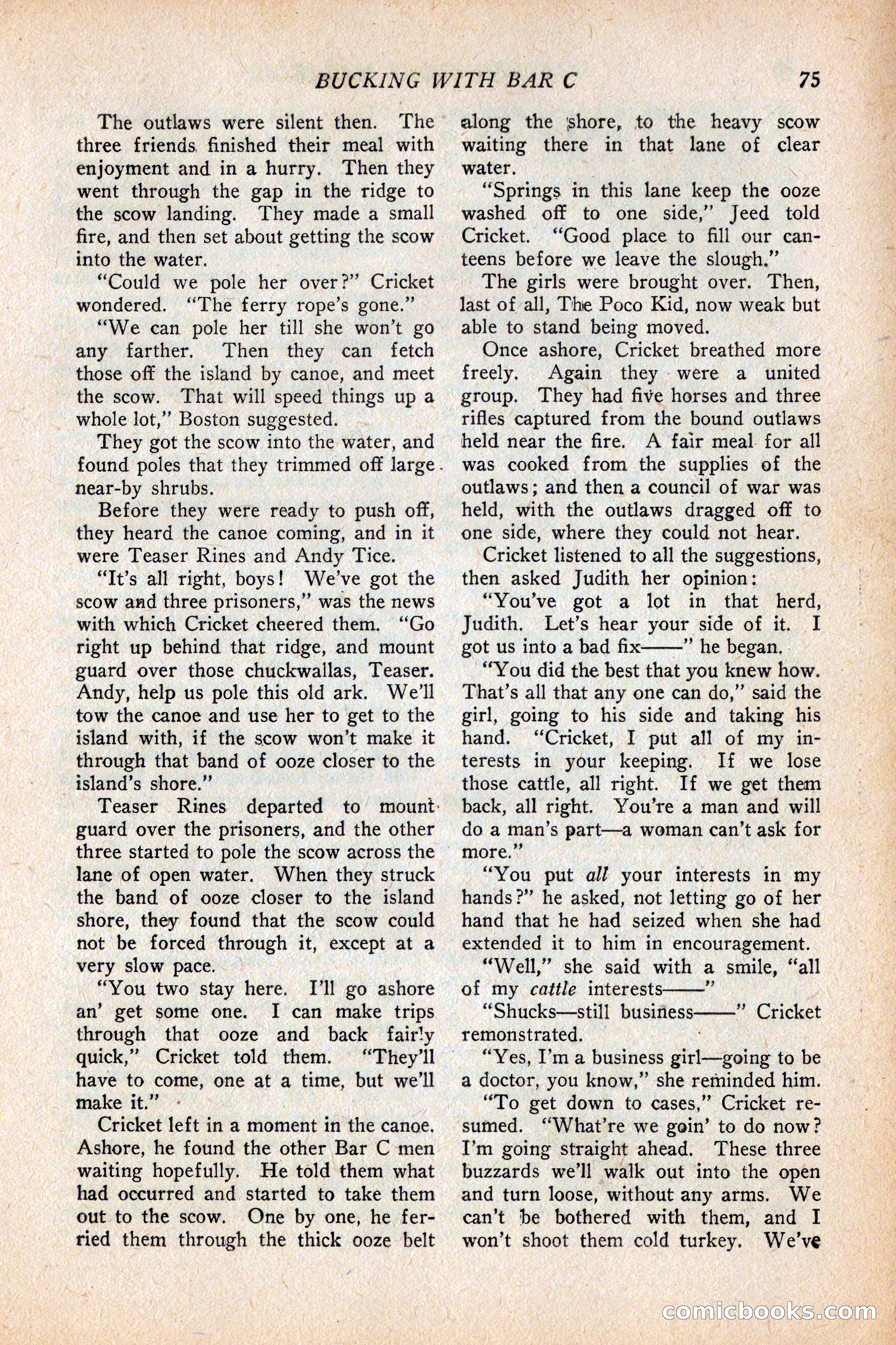 Western Story Magazine, February 5, 1927 — page 93 of 172