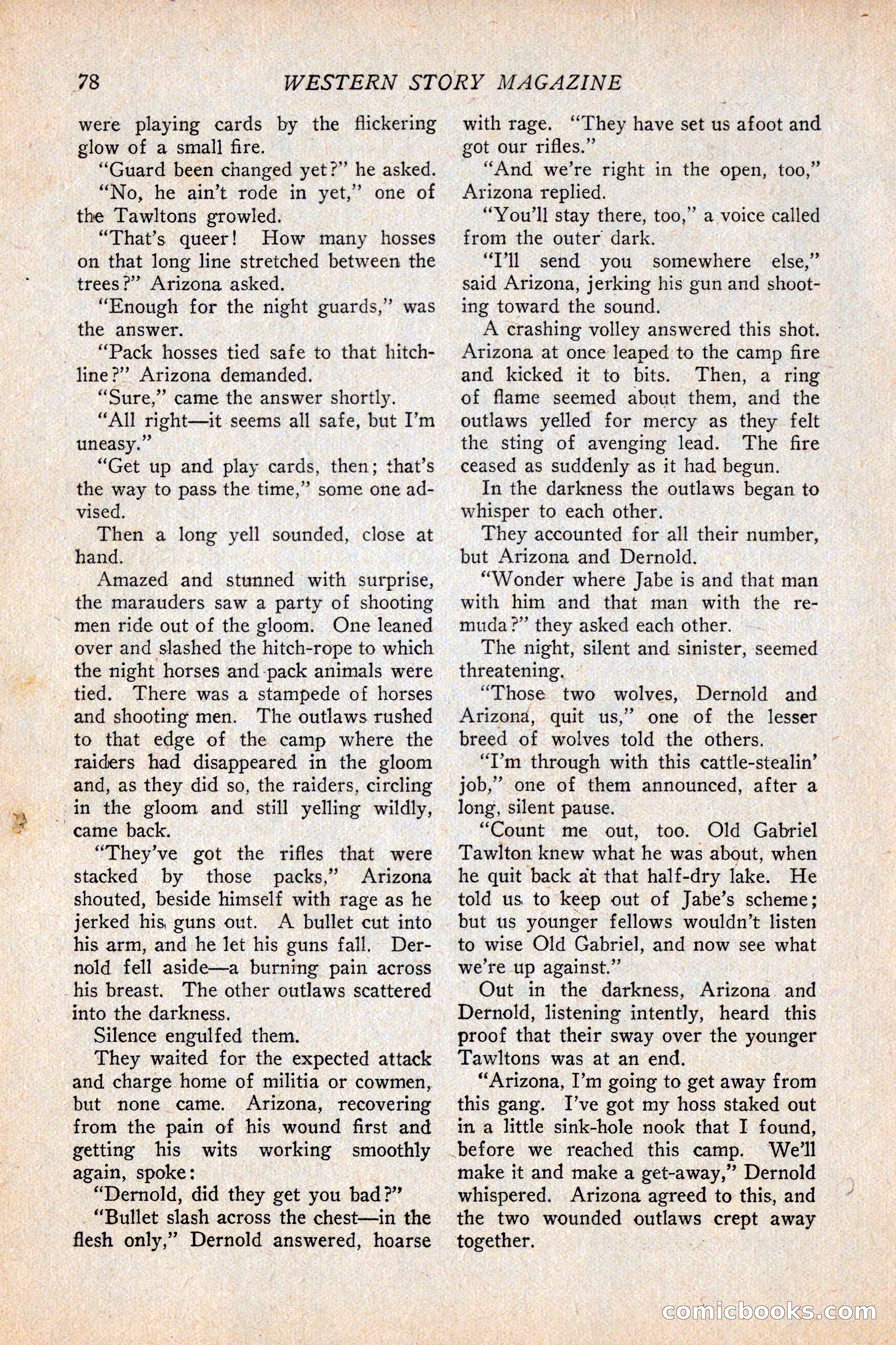 Western Story Magazine, February 5, 1927 — page 96 of 172