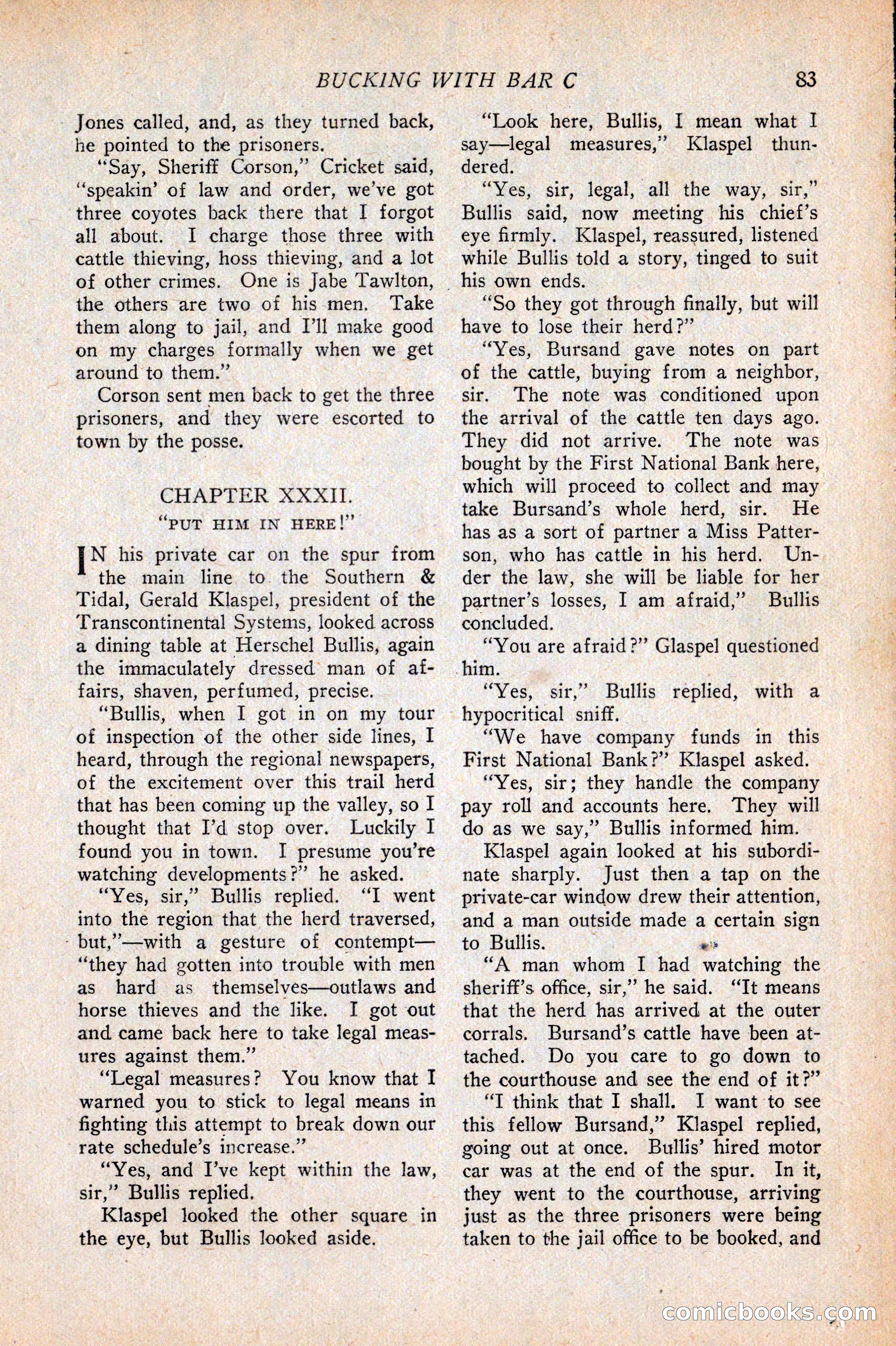 Western Story Magazine, February 5, 1927 — page 101 of 172