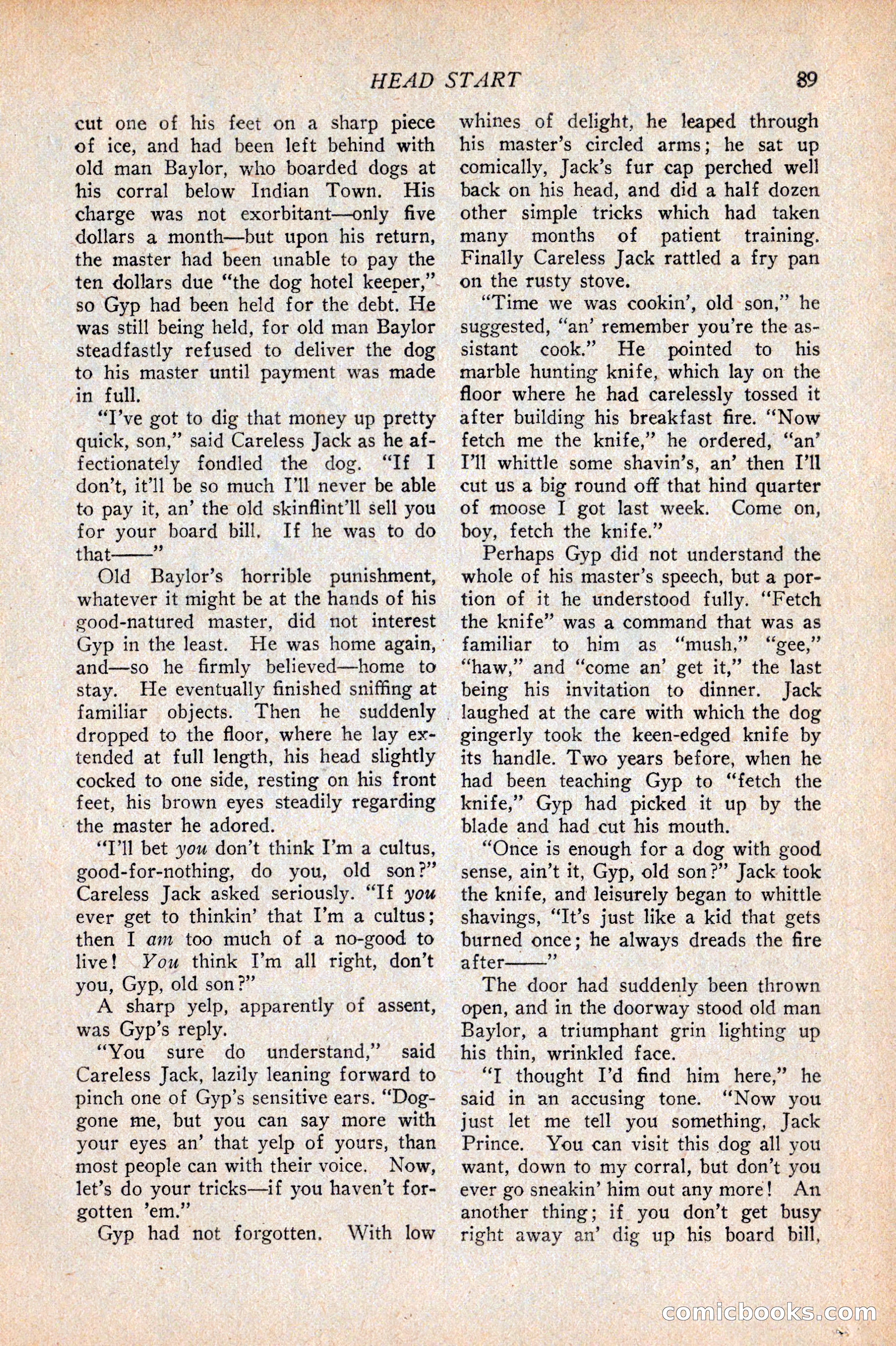 Western Story Magazine, February 5, 1927 — page 107 of 172