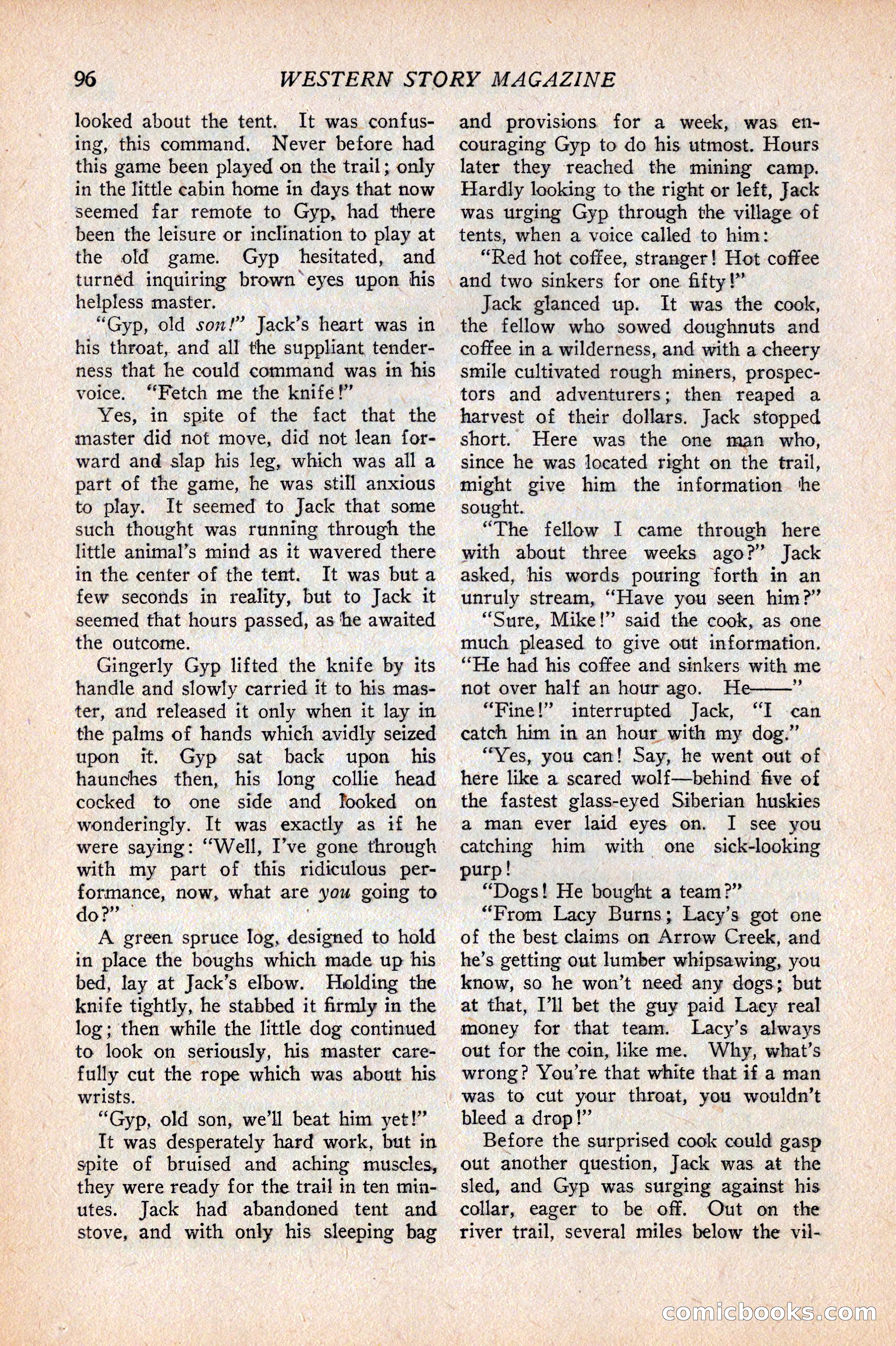 Western Story Magazine, February 5, 1927 — page 114 of 172