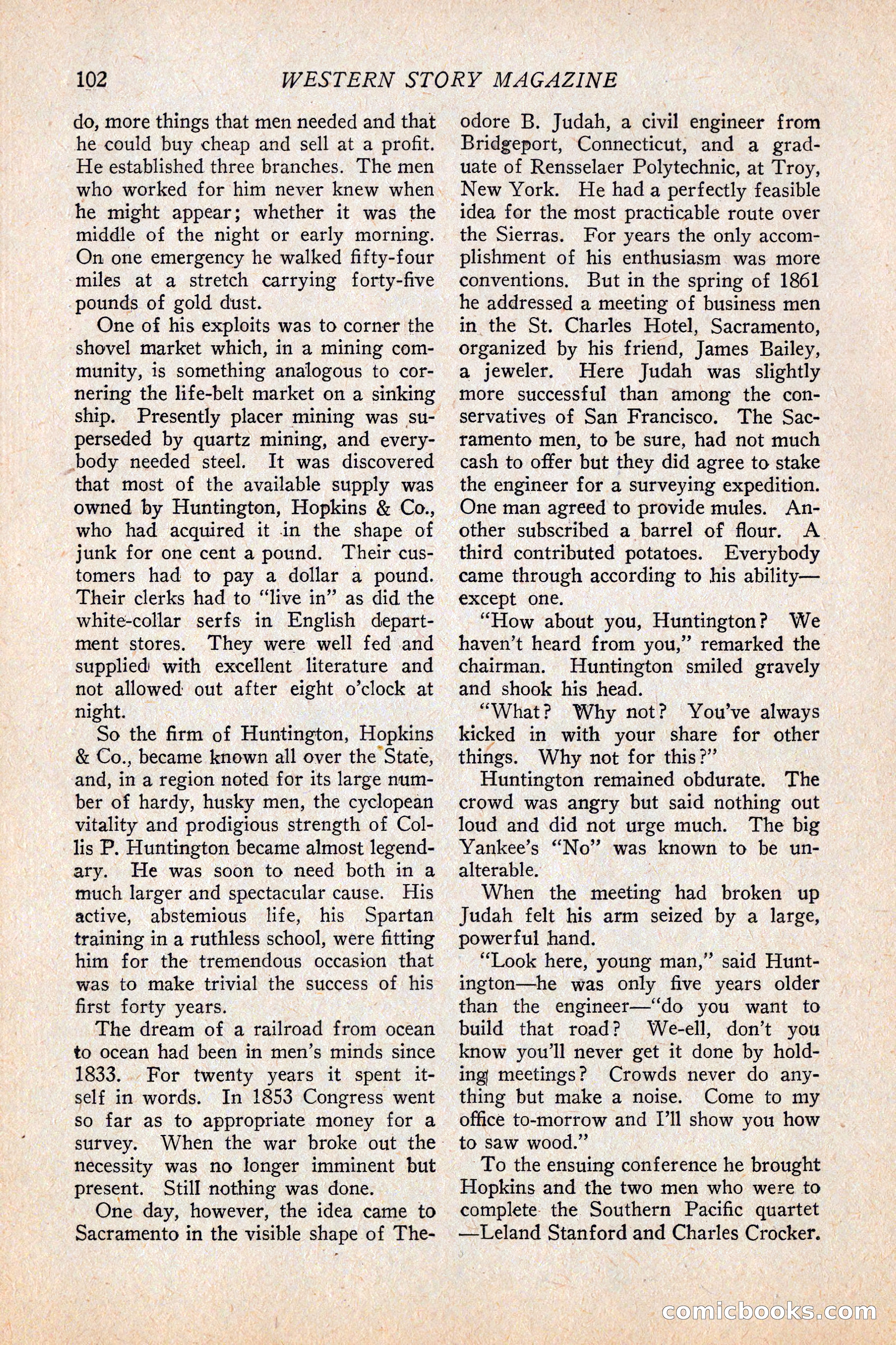 Western Story Magazine, February 5, 1927 — page 120 of 172