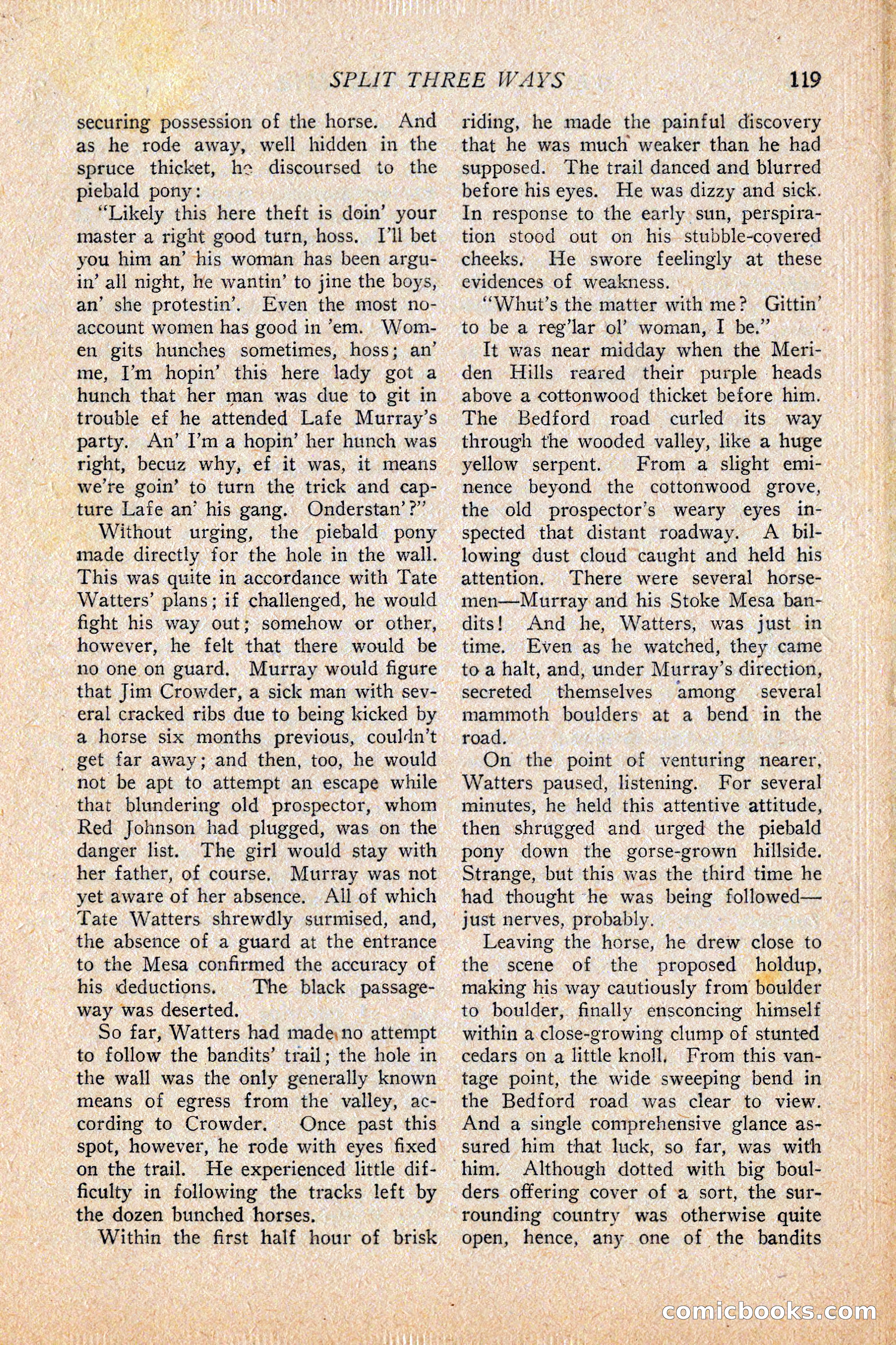 Western Story Magazine, February 5, 1927 — page 137 of 172