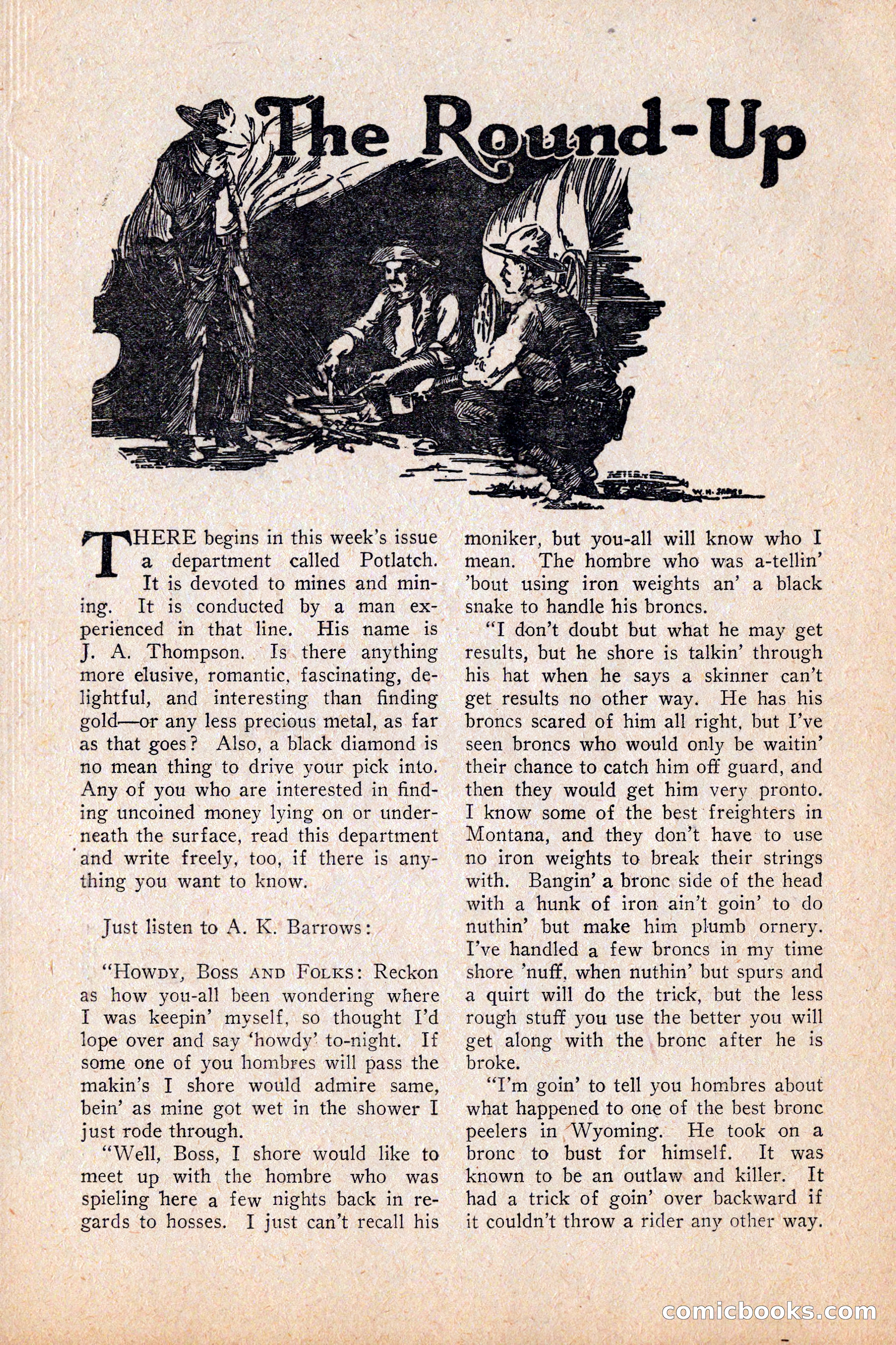 Western Story Magazine, February 5, 1927 — page 152 of 172