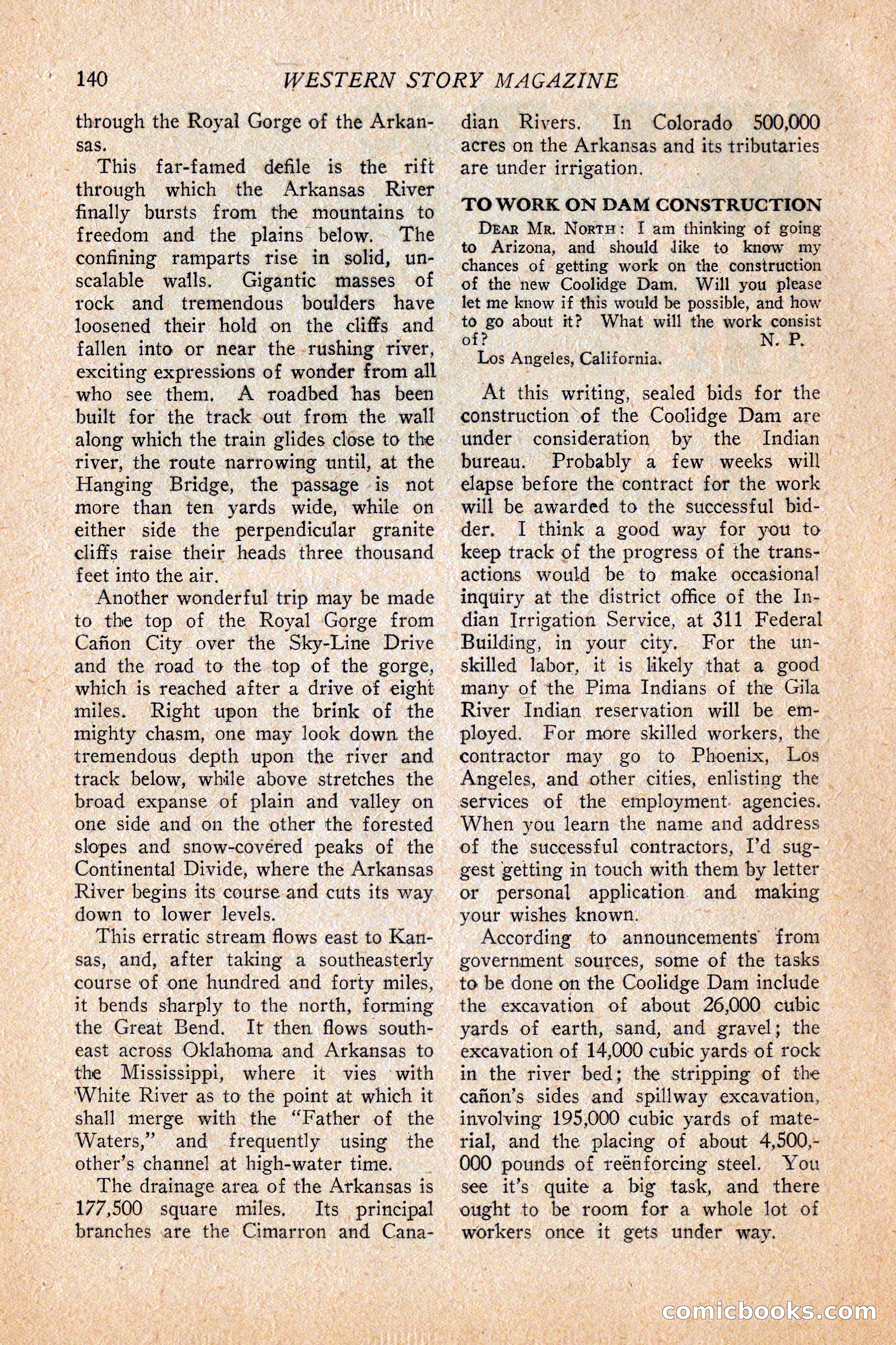 Western Story Magazine, February 5, 1927 — page 158 of 172