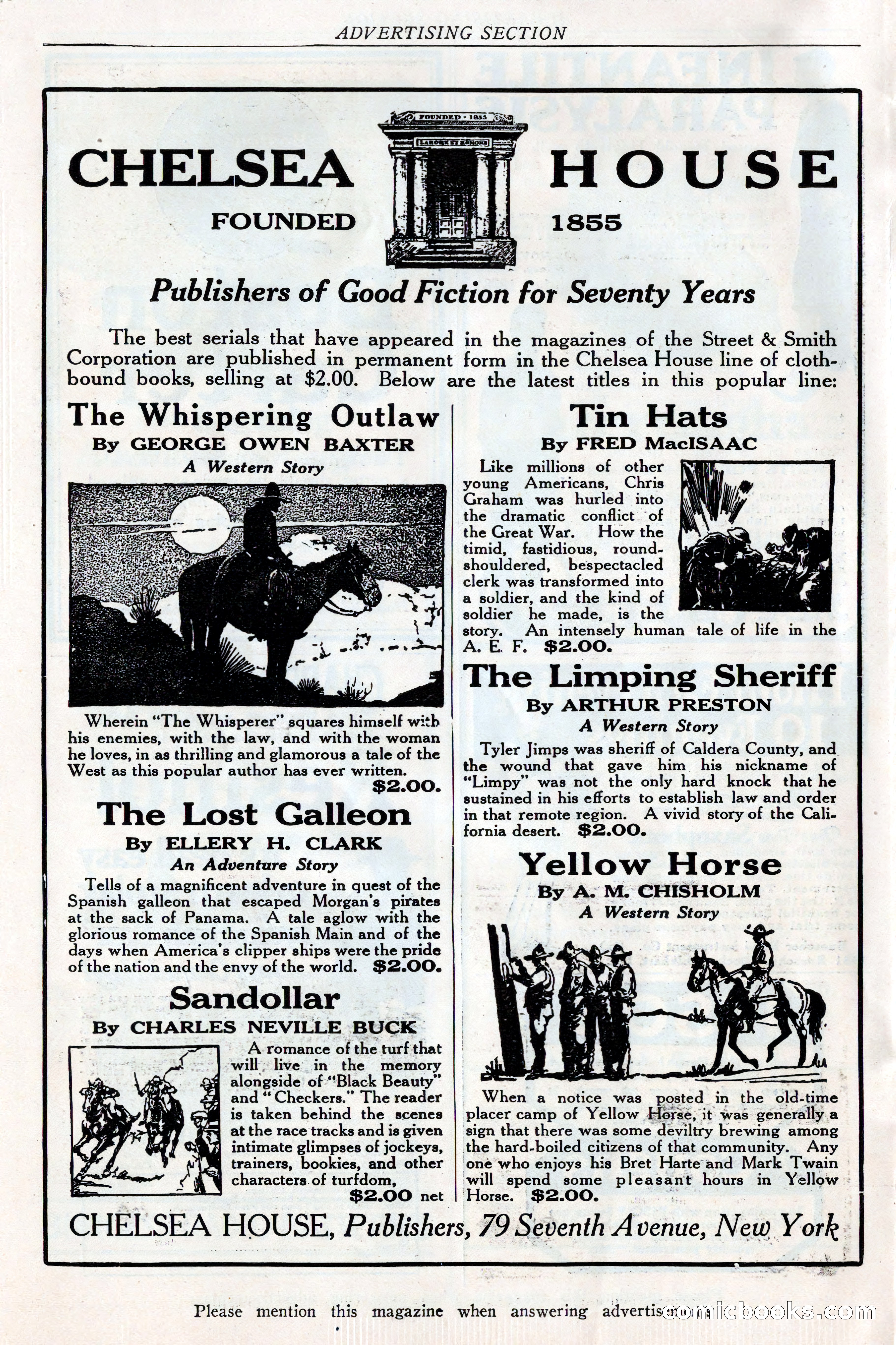 Western Story Magazine, February 5, 1927 — page 166 of 172