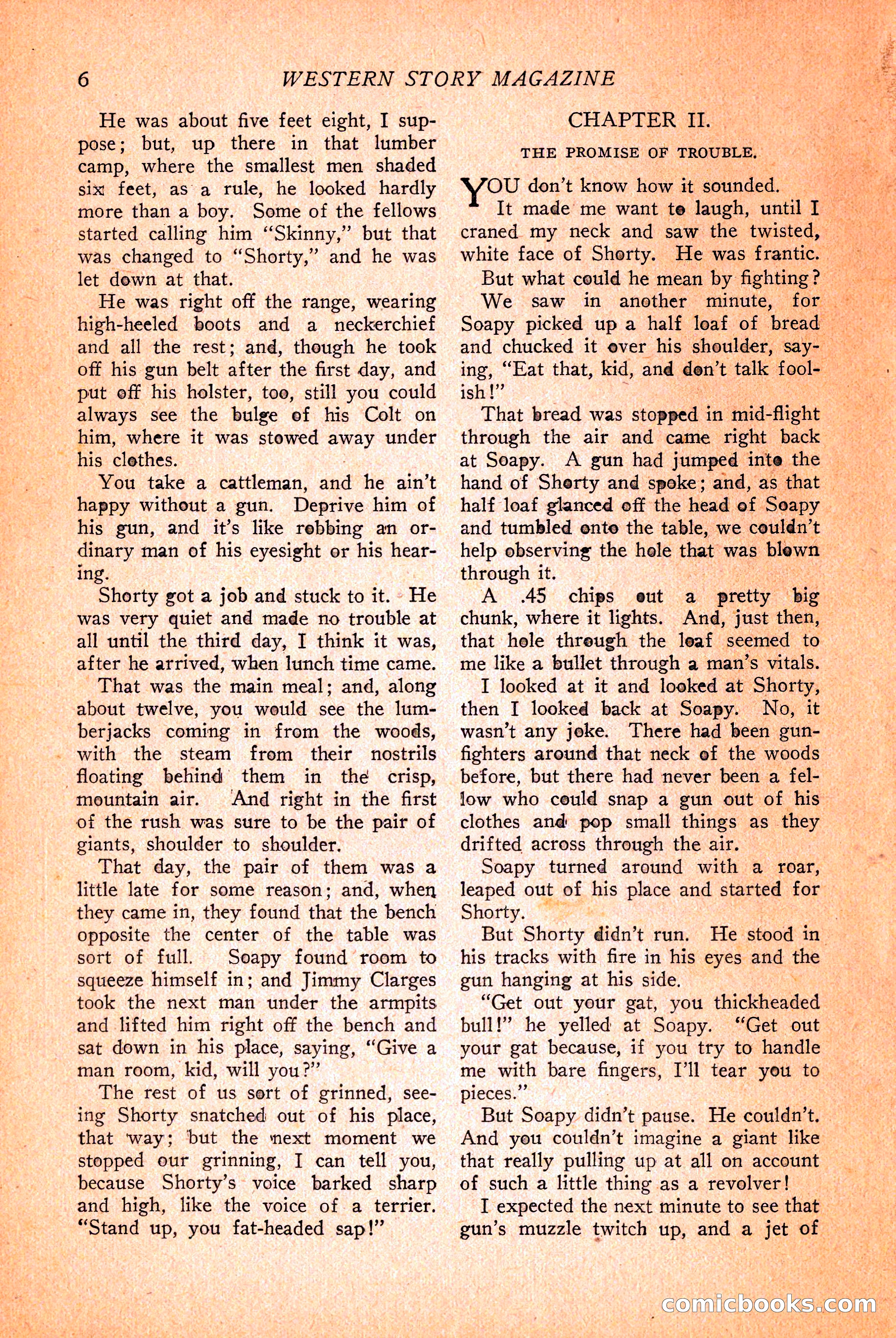 Western Story Magazine, March 12, 1927 — page 8 of 148