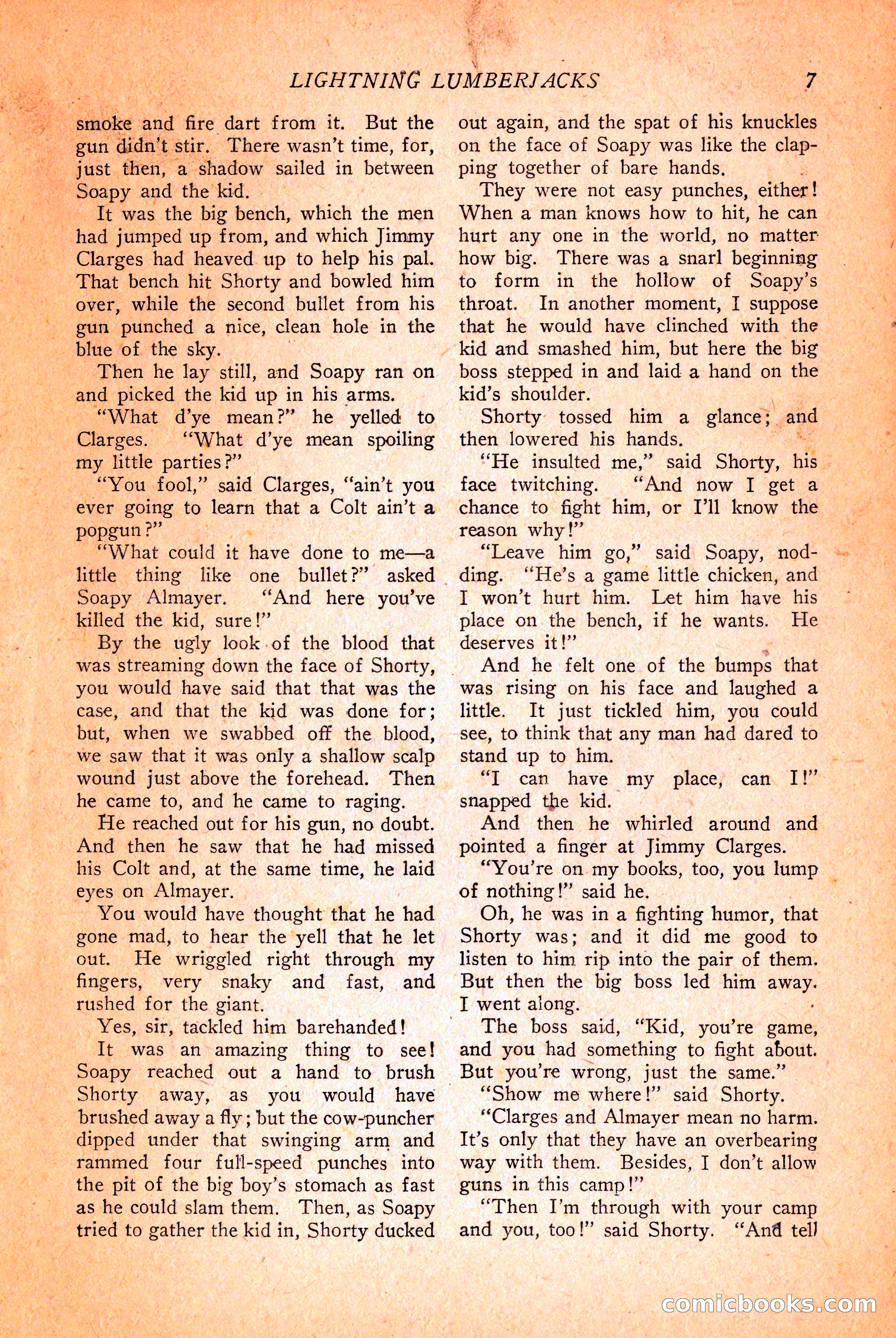 Western Story Magazine, March 12, 1927 — page 9 of 148