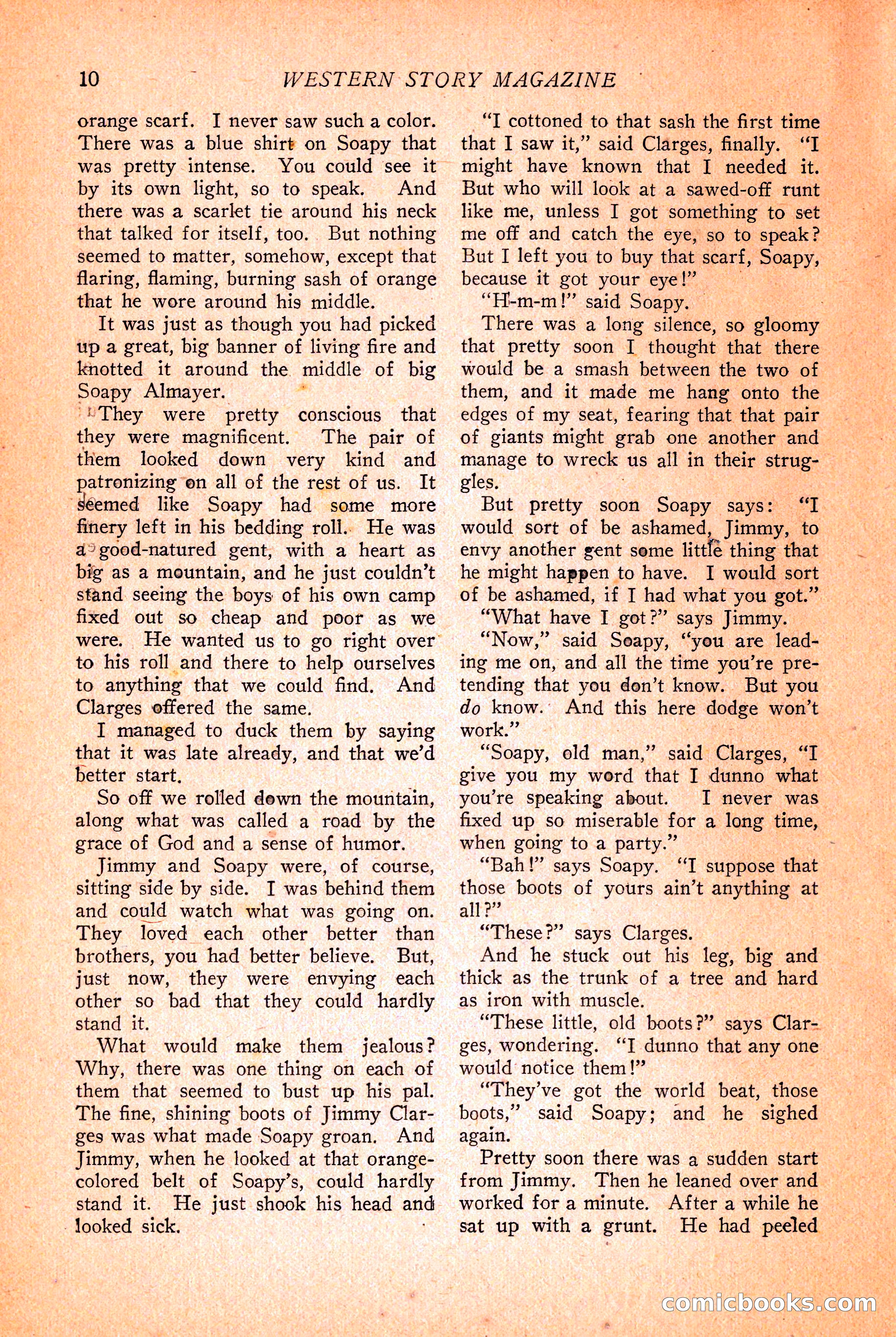 Western Story Magazine, March 12, 1927 — page 12 of 148