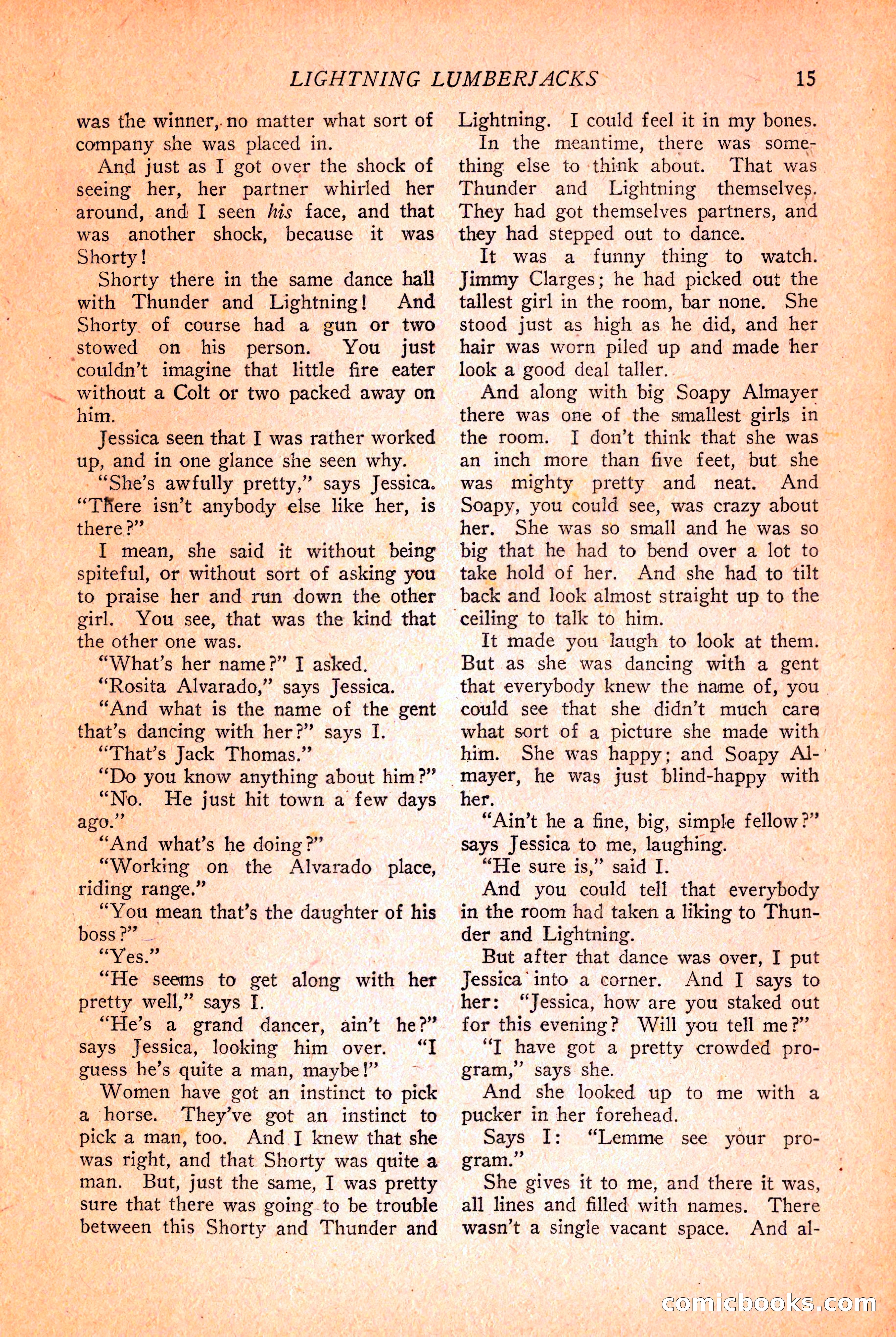 Western Story Magazine, March 12, 1927 — page 17 of 148