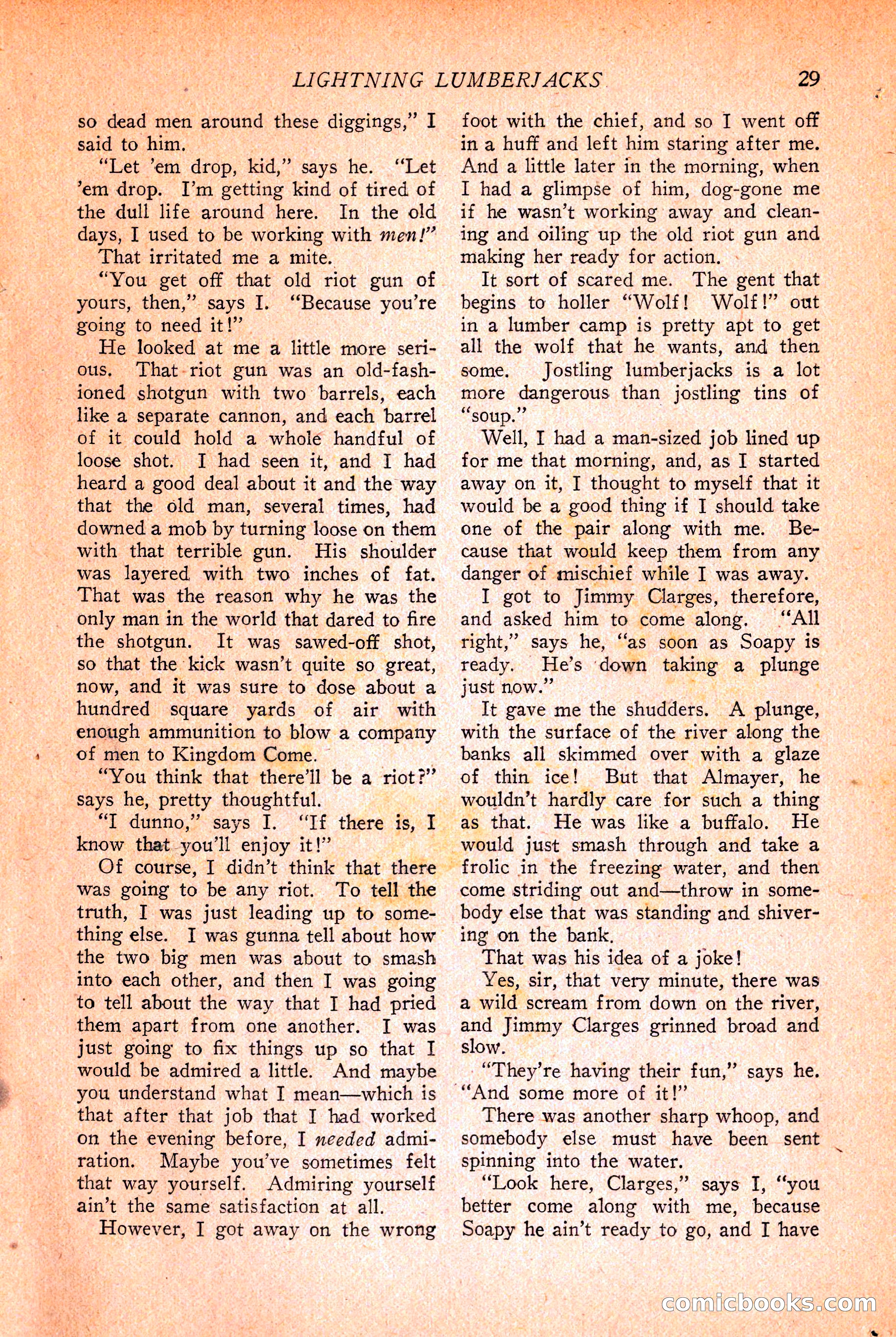 Western Story Magazine, March 12, 1927 — page 31 of 148