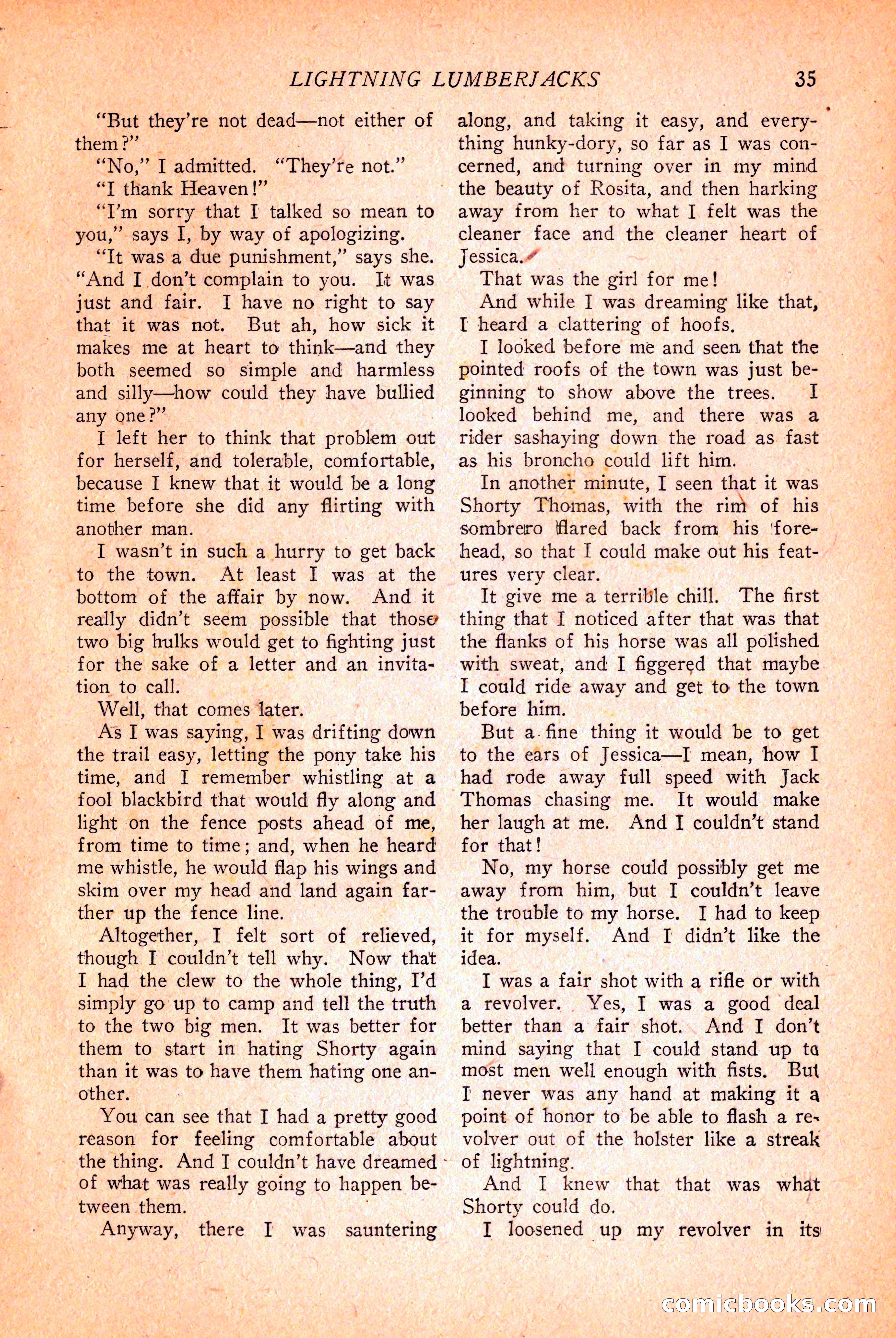 Western Story Magazine, March 12, 1927 — page 37 of 148