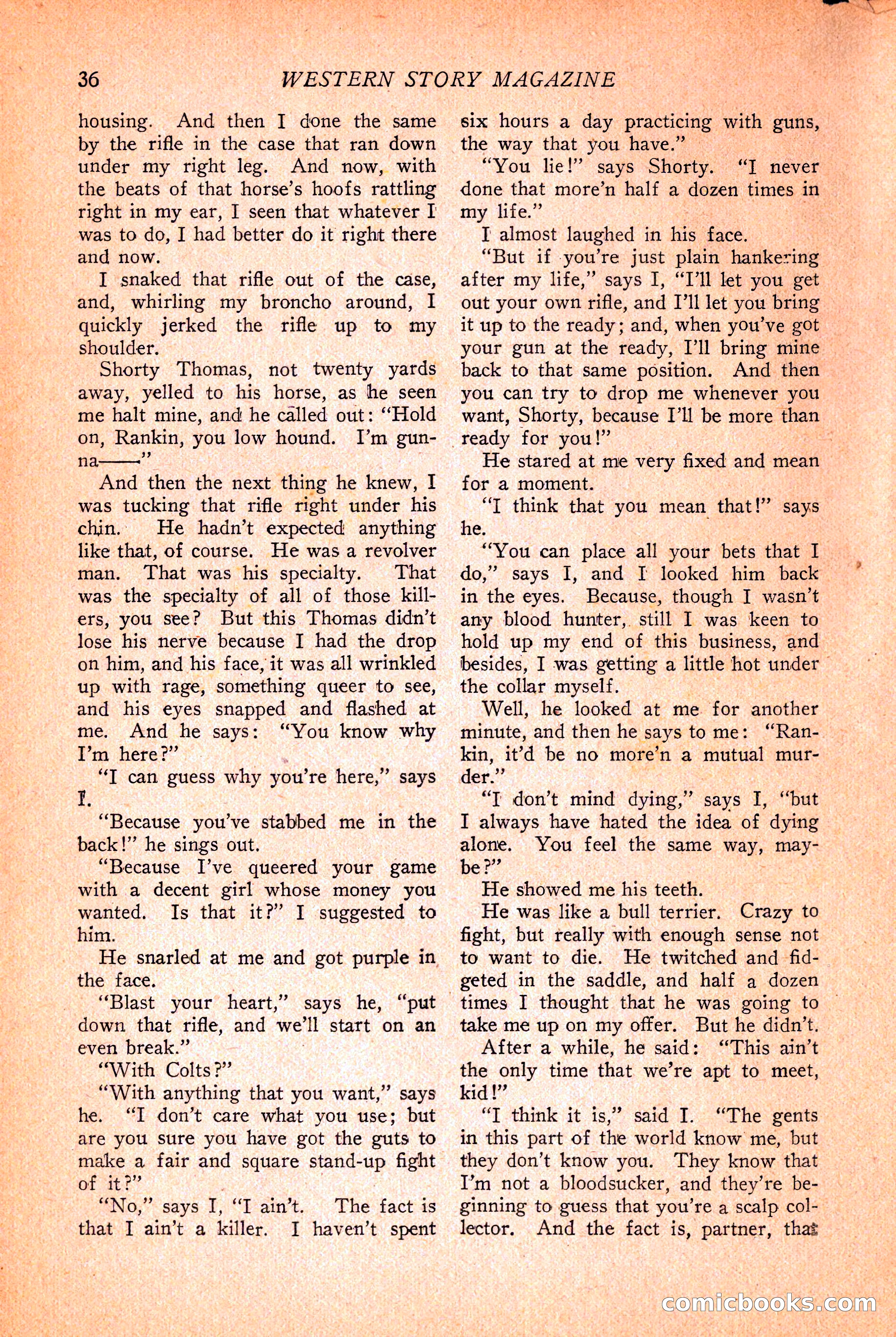 Western Story Magazine, March 12, 1927 — page 38 of 148