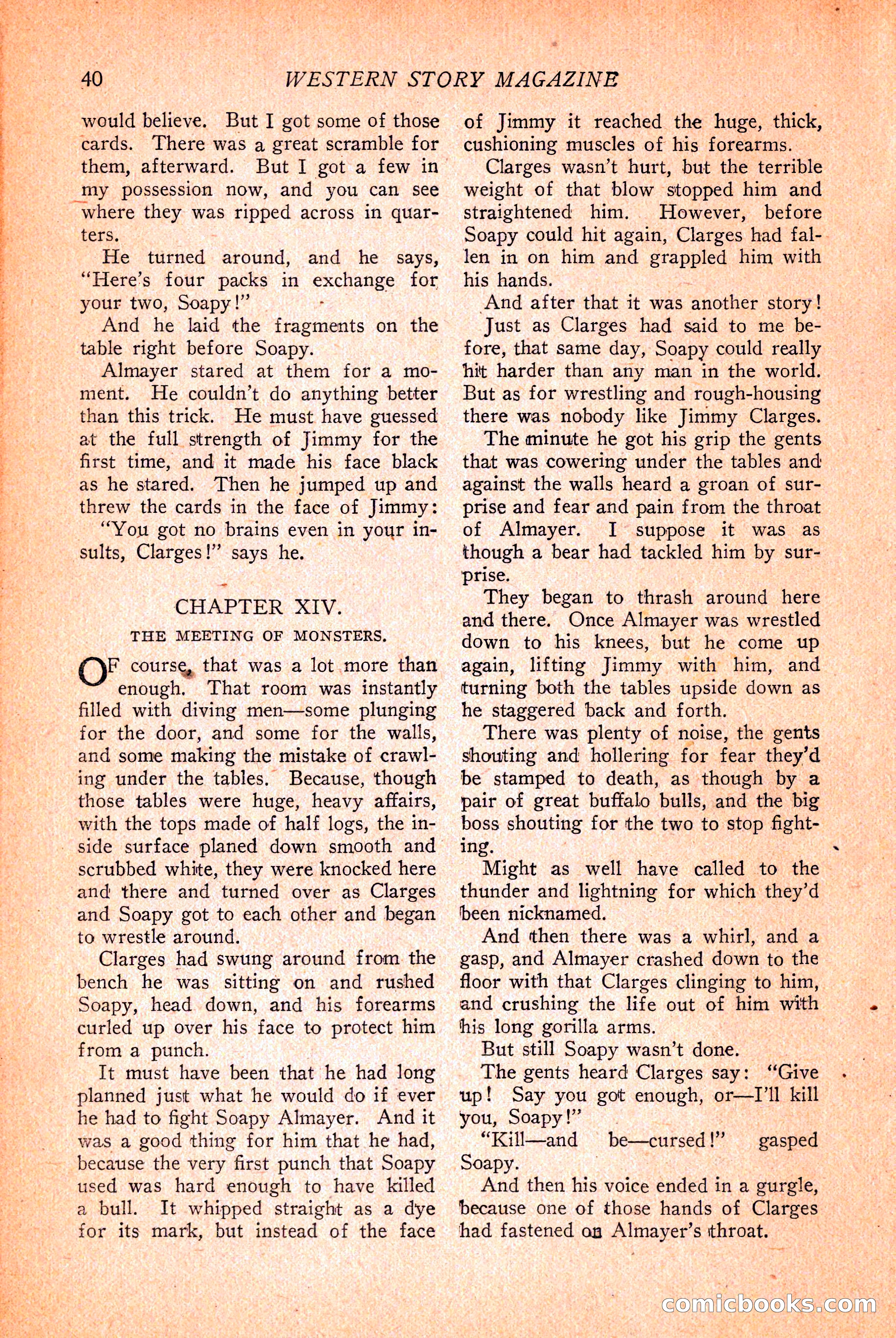 Western Story Magazine, March 12, 1927 — page 42 of 148