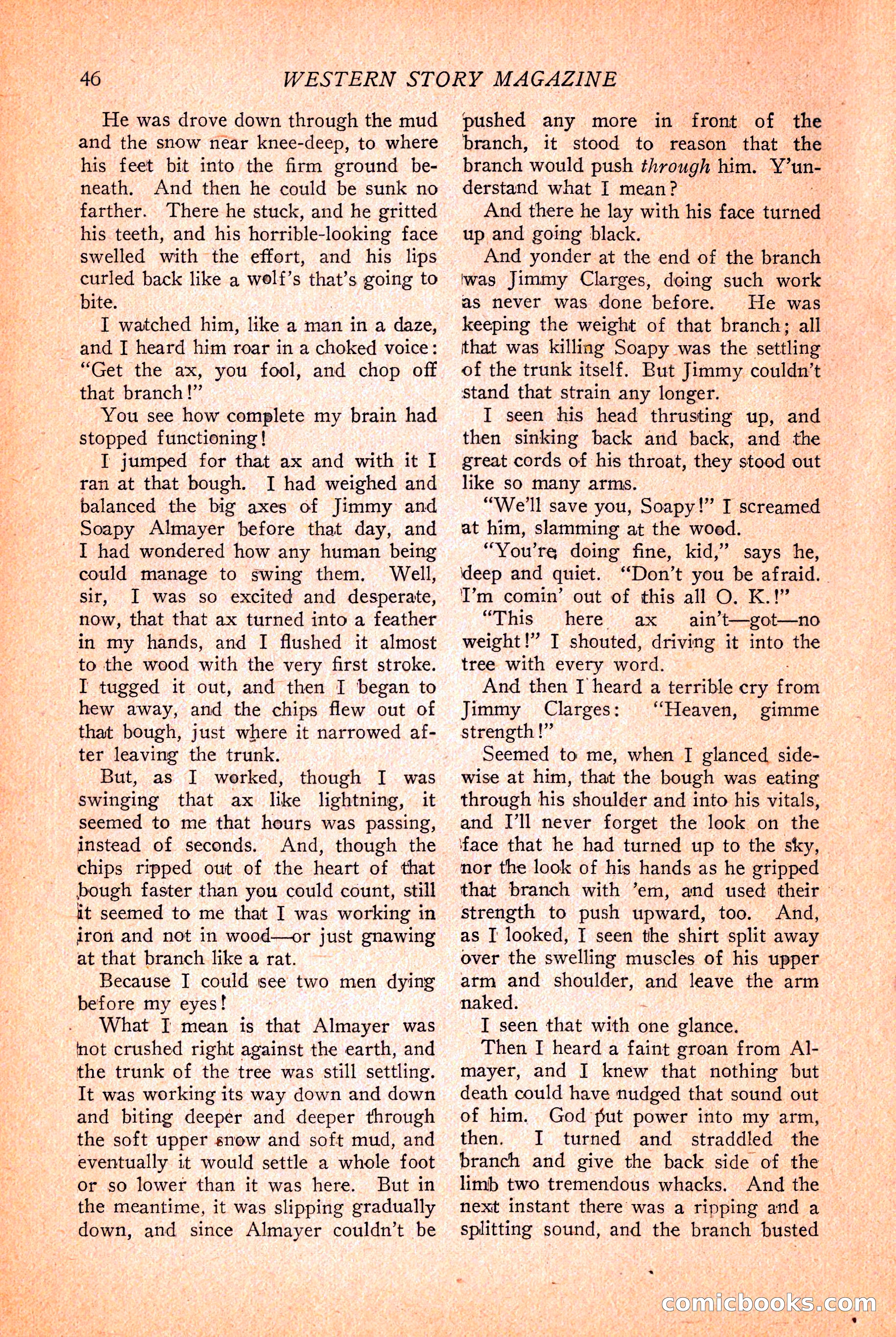 Western Story Magazine, March 12, 1927 — page 48 of 148