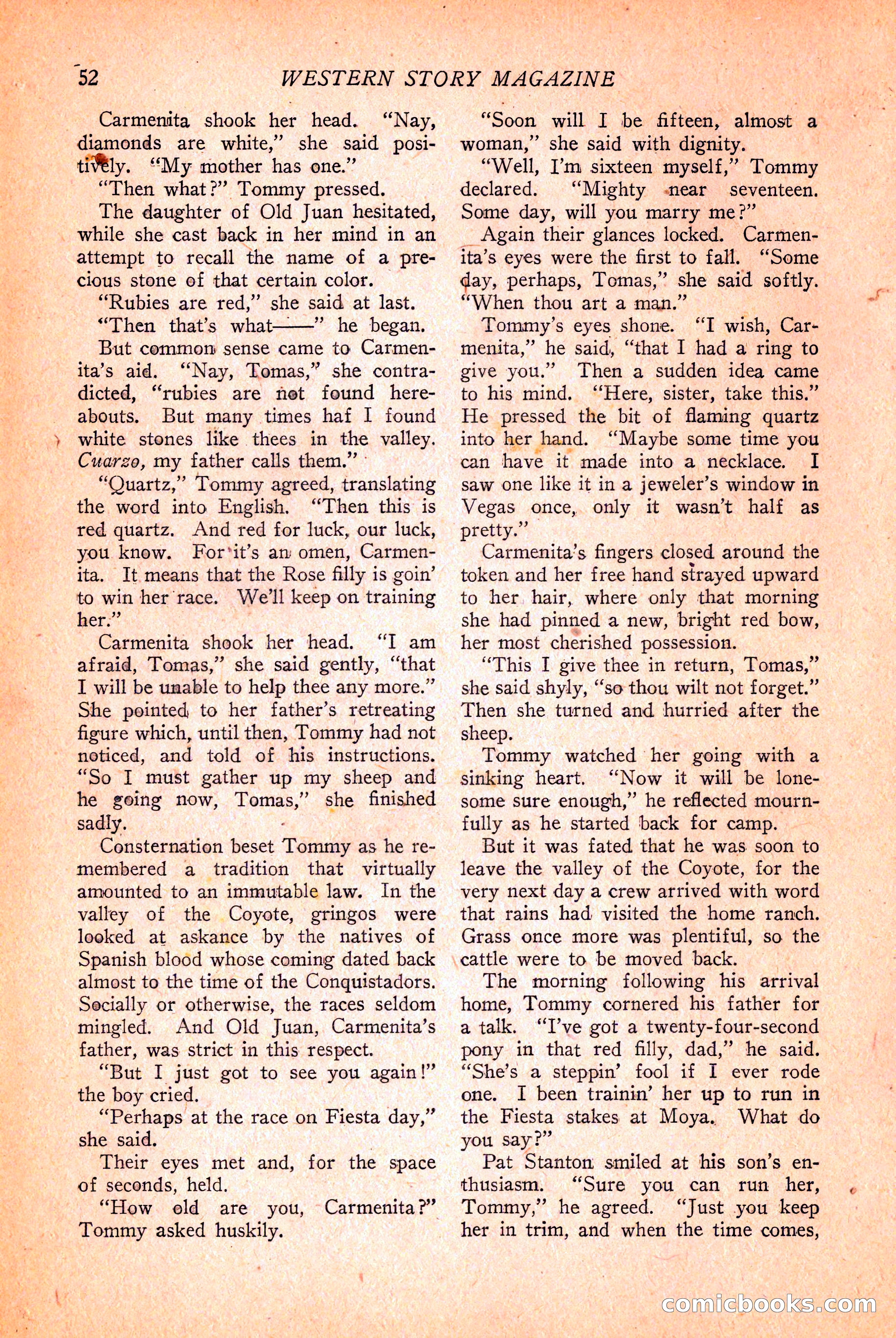 Western Story Magazine, March 12, 1927 — page 54 of 148