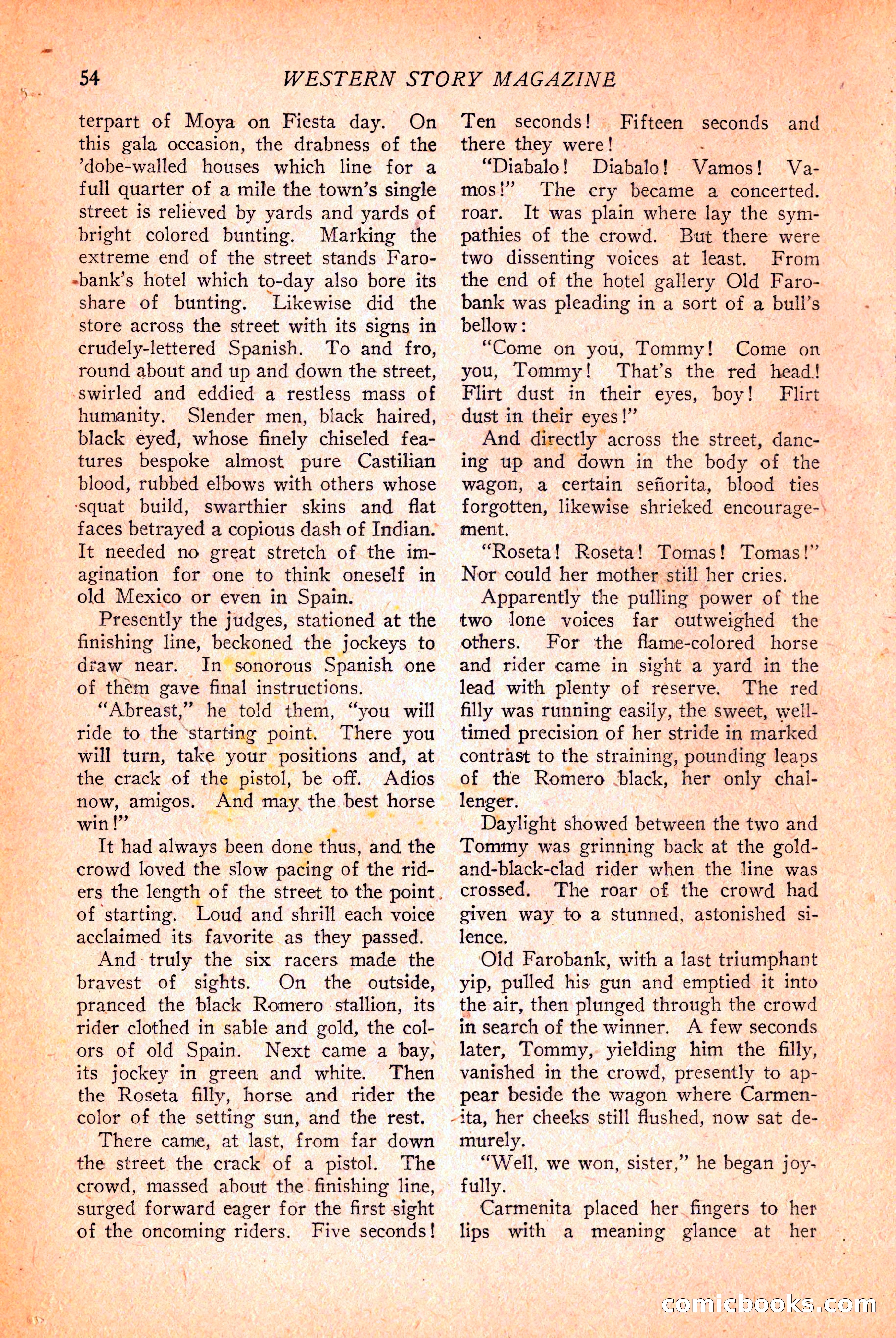 Western Story Magazine, March 12, 1927 — page 56 of 148