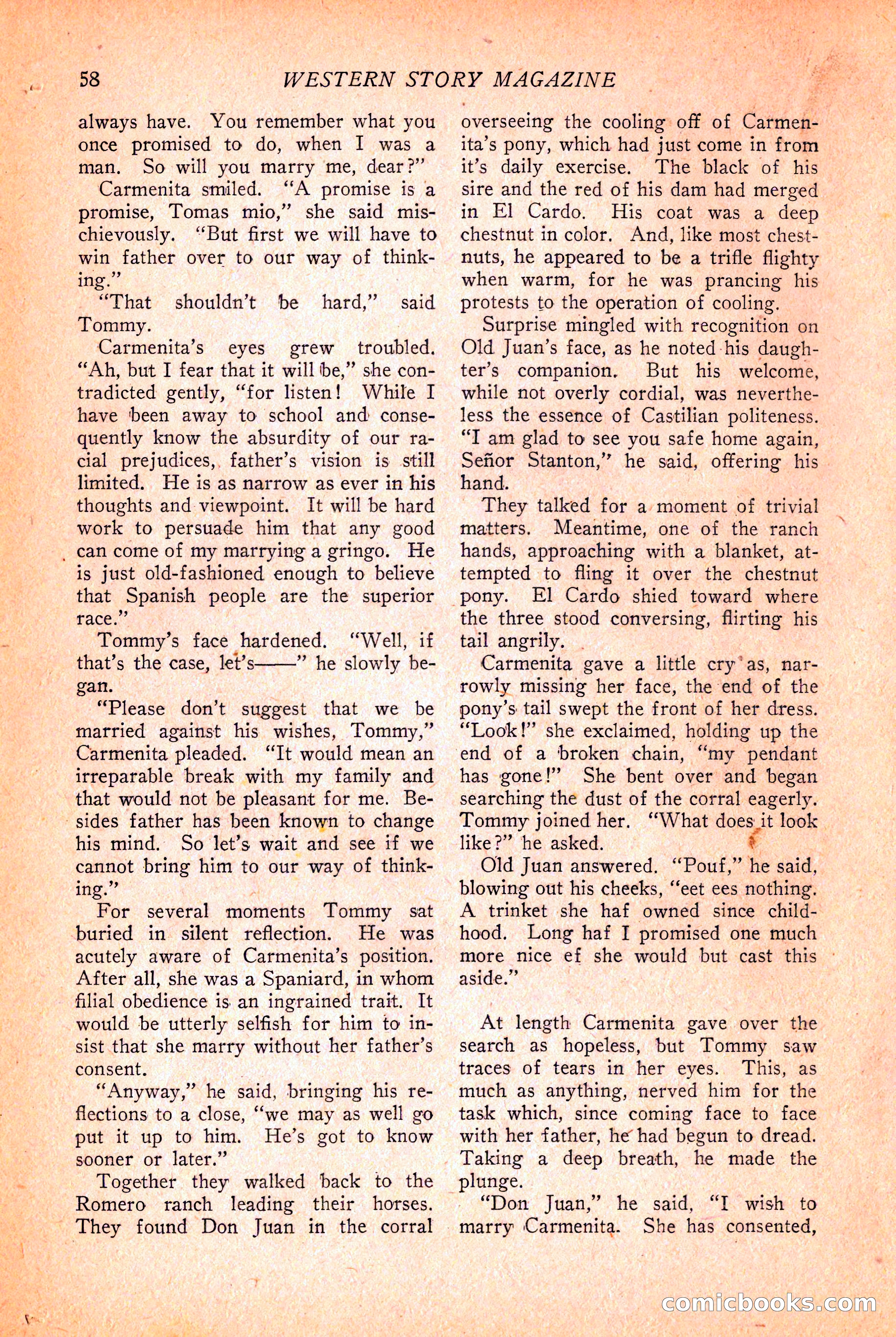 Western Story Magazine, March 12, 1927 — page 60 of 148