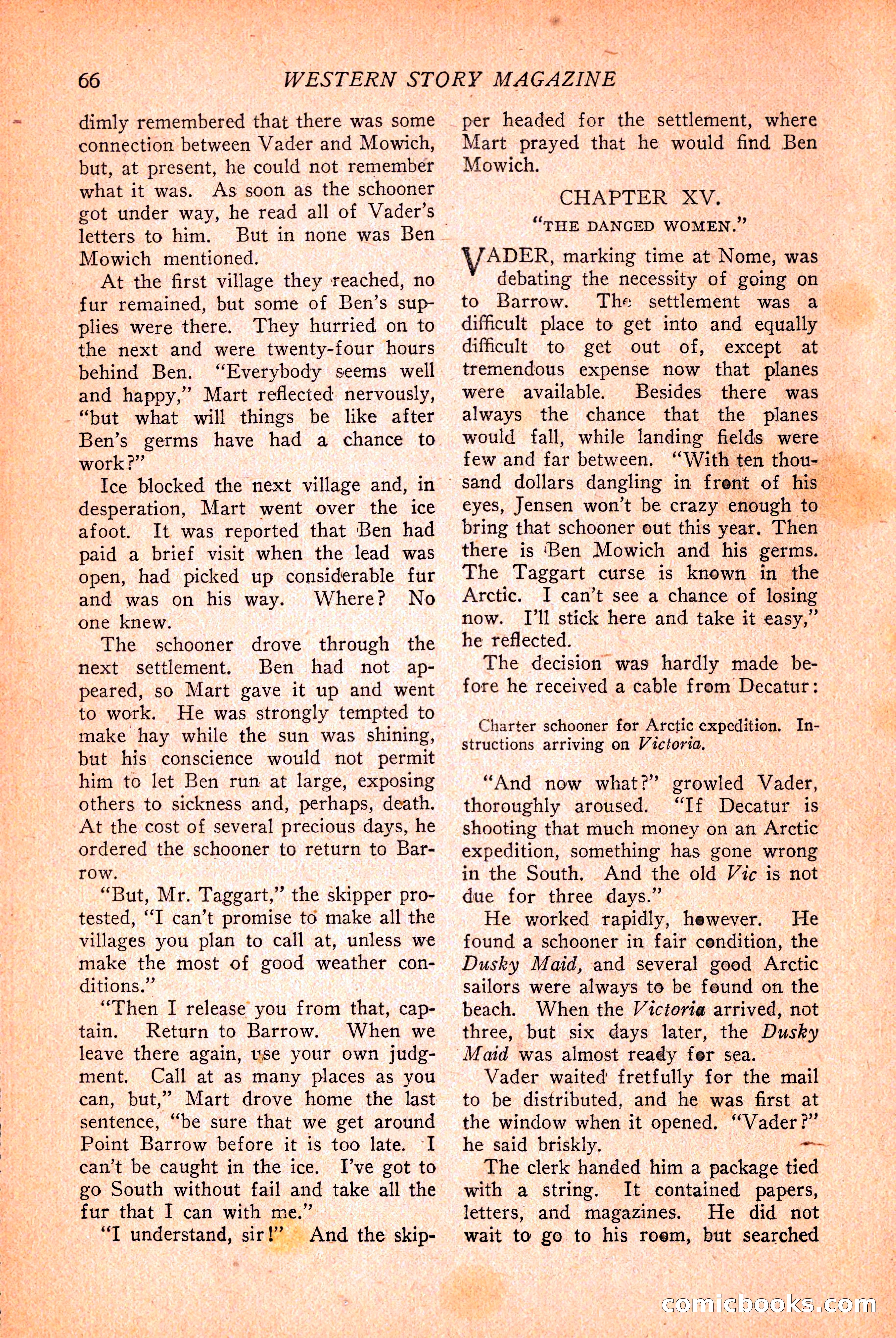 Western Story Magazine, March 12, 1927 — page 68 of 148