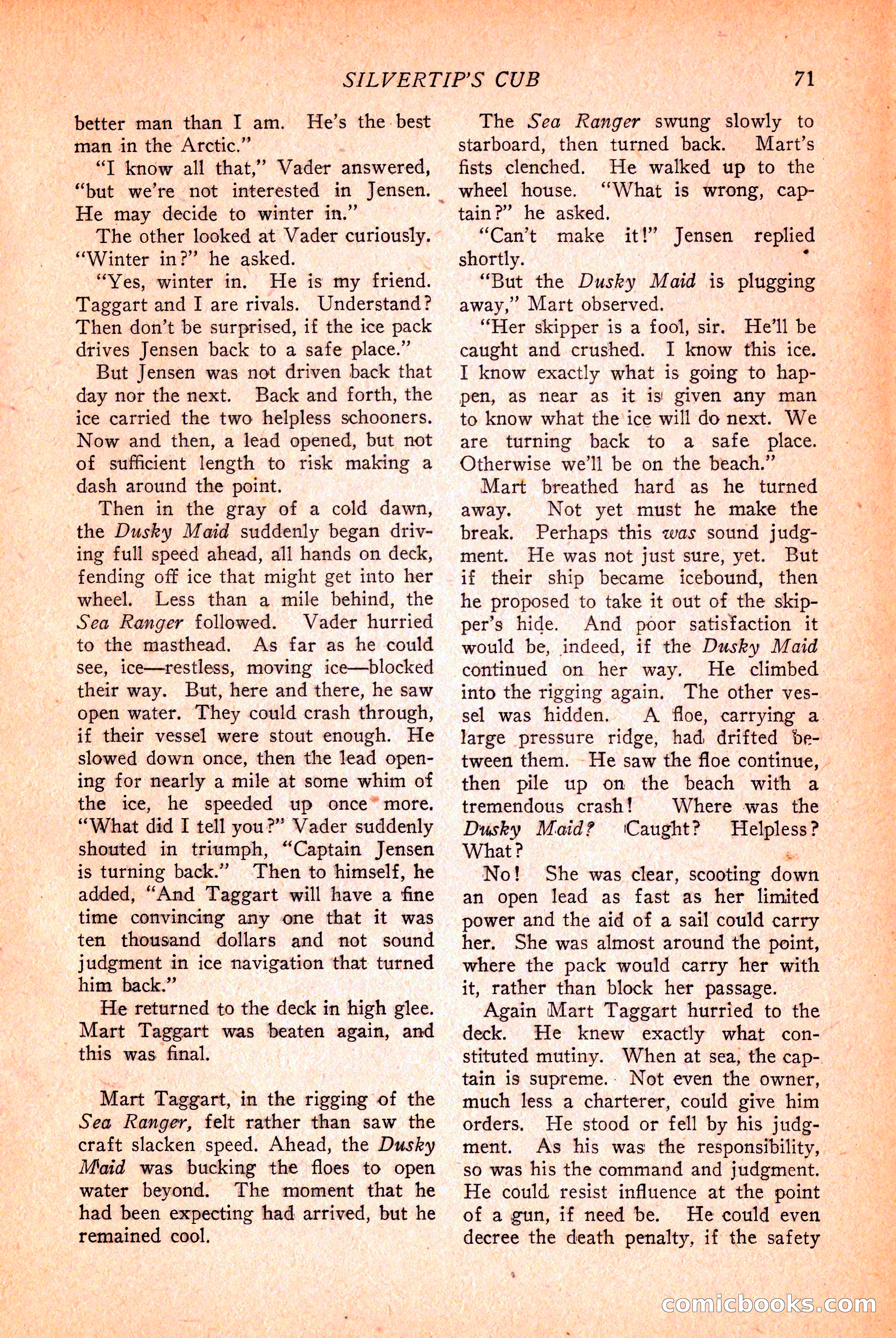 Western Story Magazine, March 12, 1927 — page 73 of 148