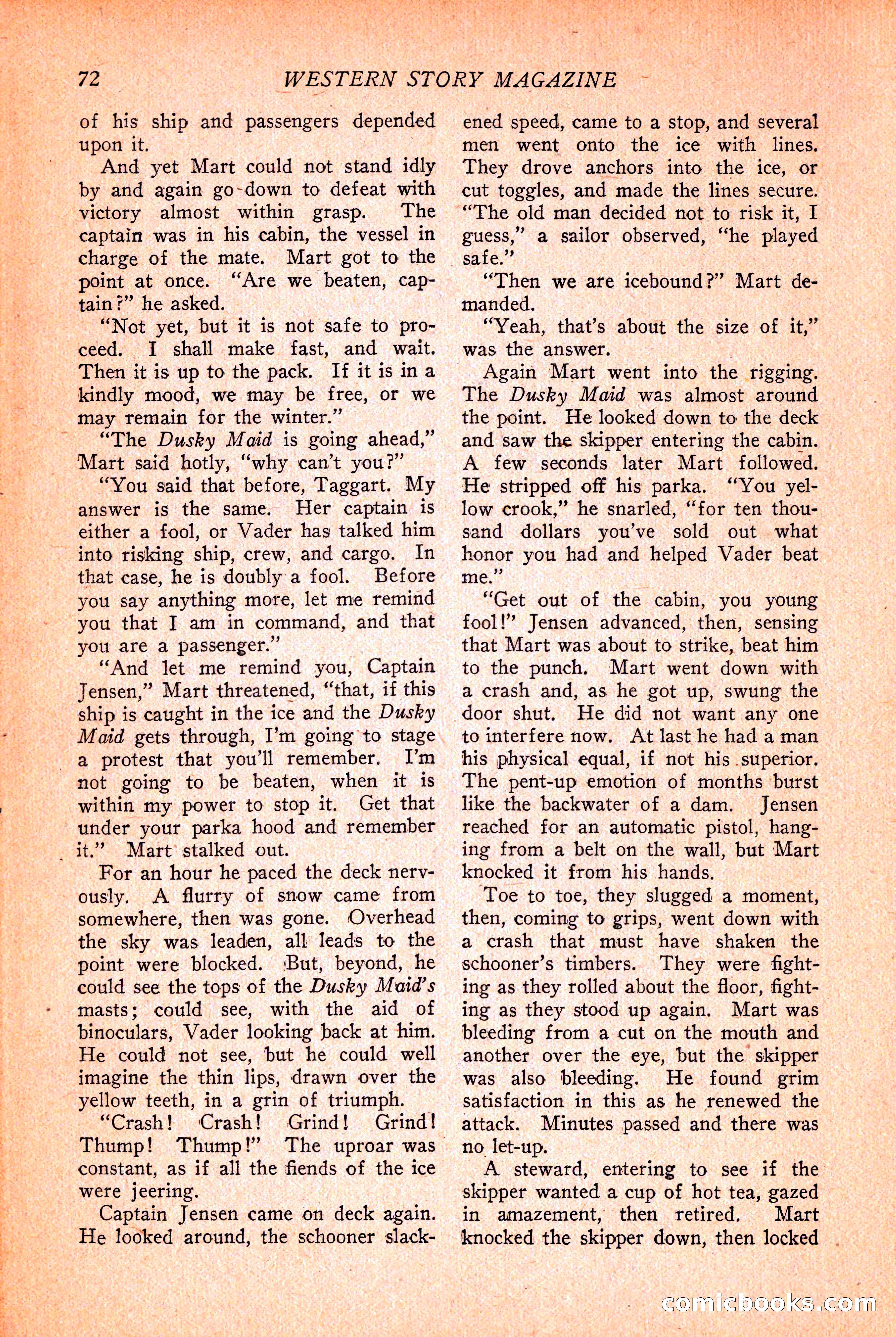 Western Story Magazine, March 12, 1927 — page 74 of 148