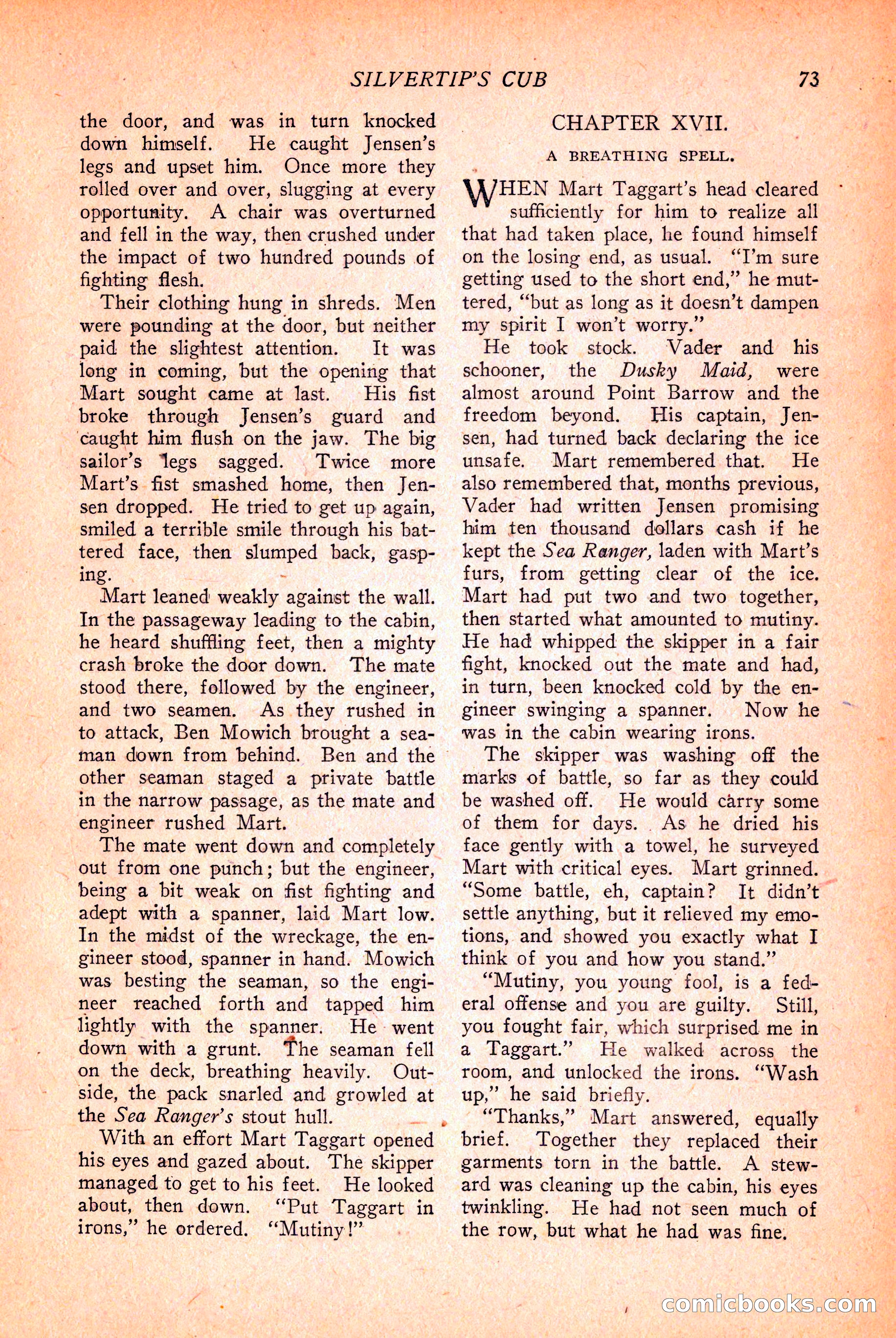 Western Story Magazine, March 12, 1927 — page 75 of 148