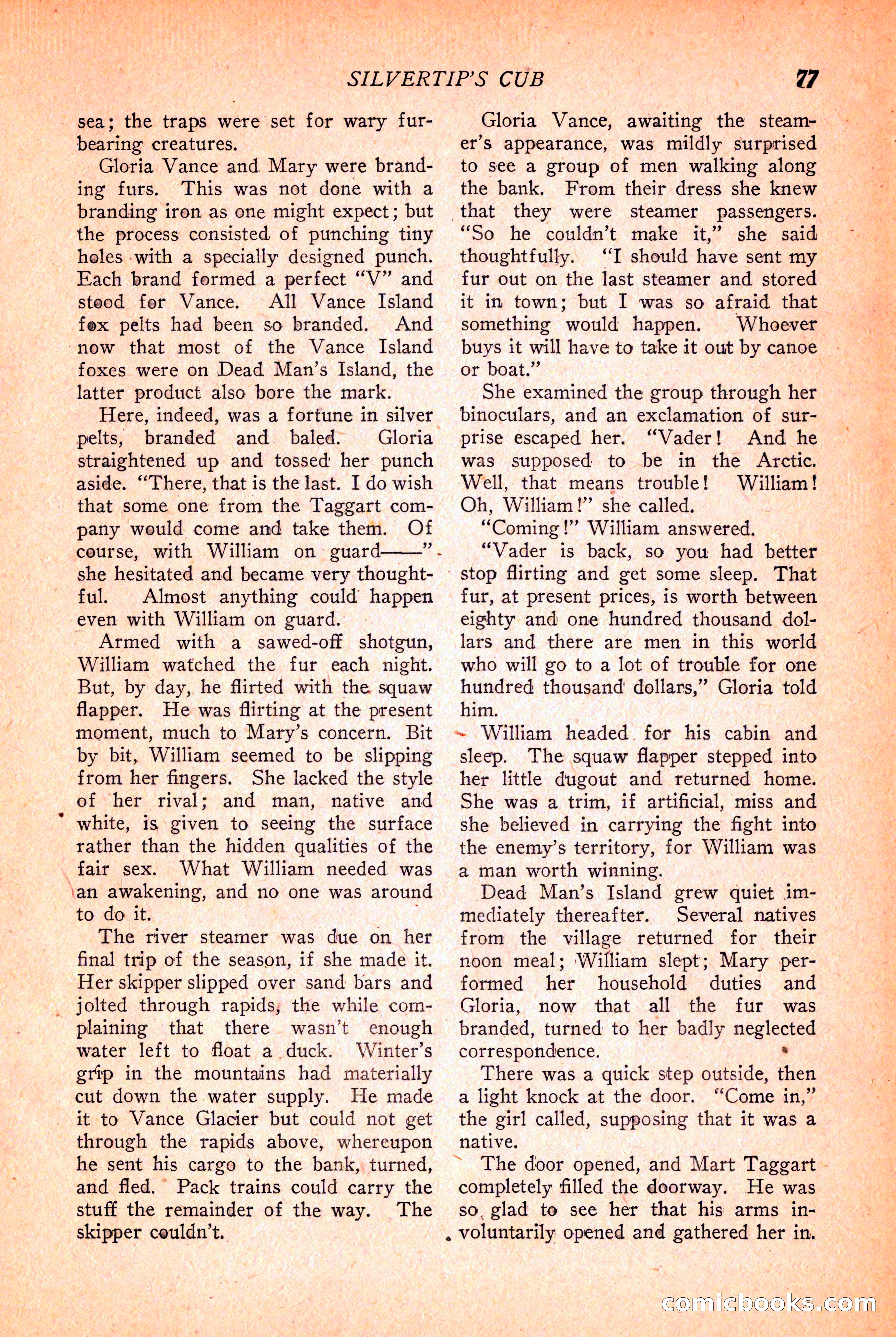 Western Story Magazine, March 12, 1927 — page 79 of 148