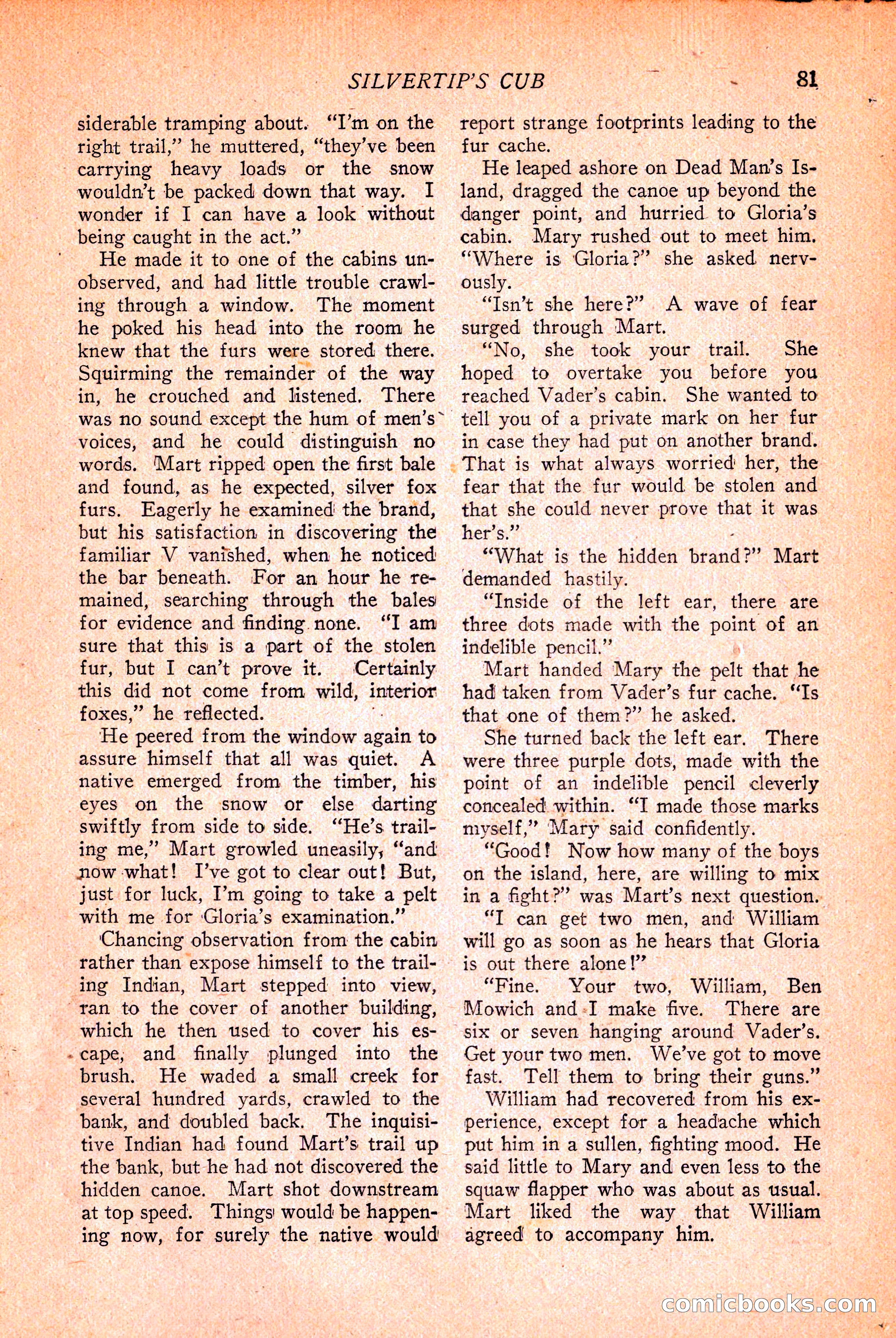 Western Story Magazine, March 12, 1927 — page 83 of 148
